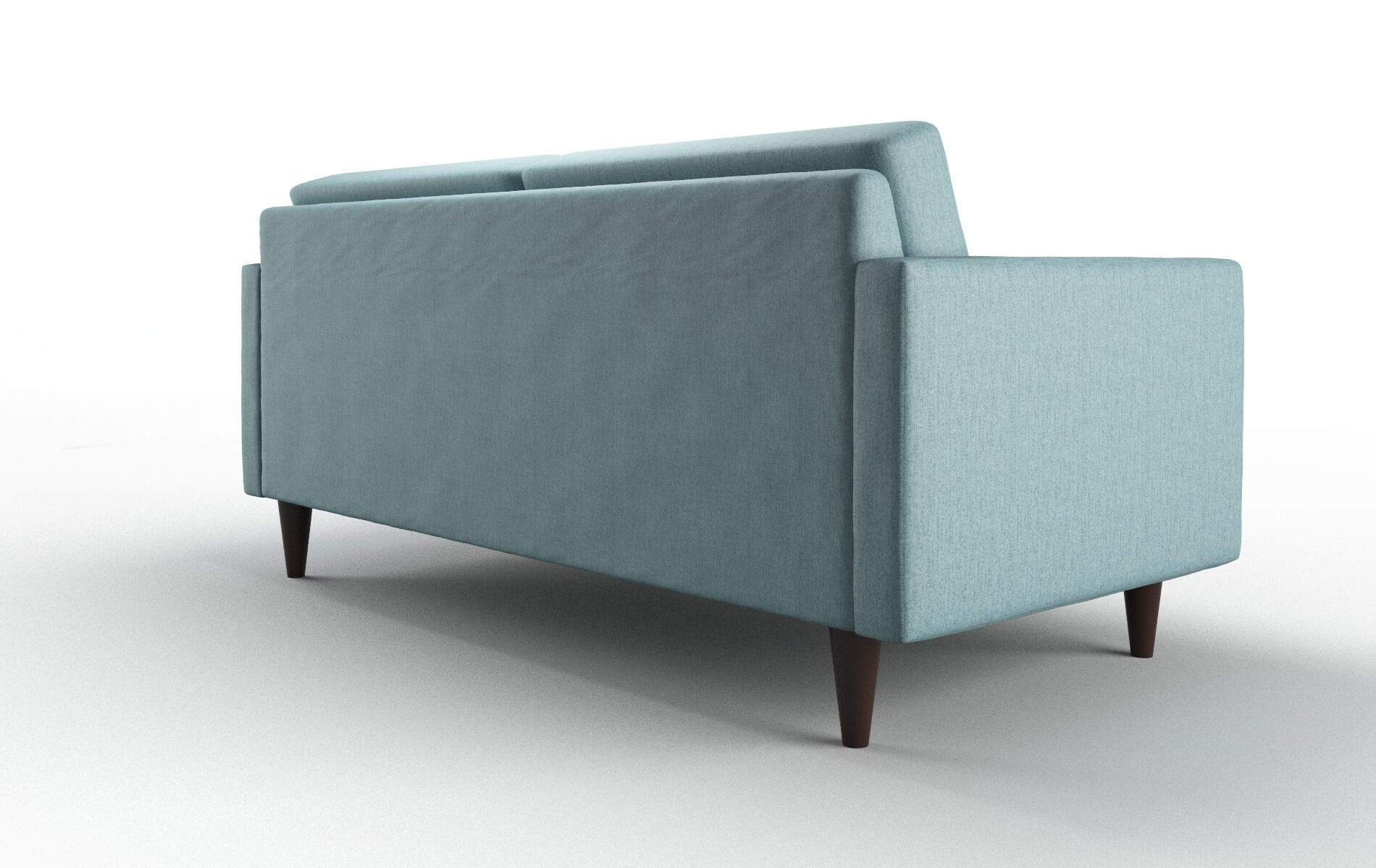 Turin Insight Peacock Sofa espresso legs 5