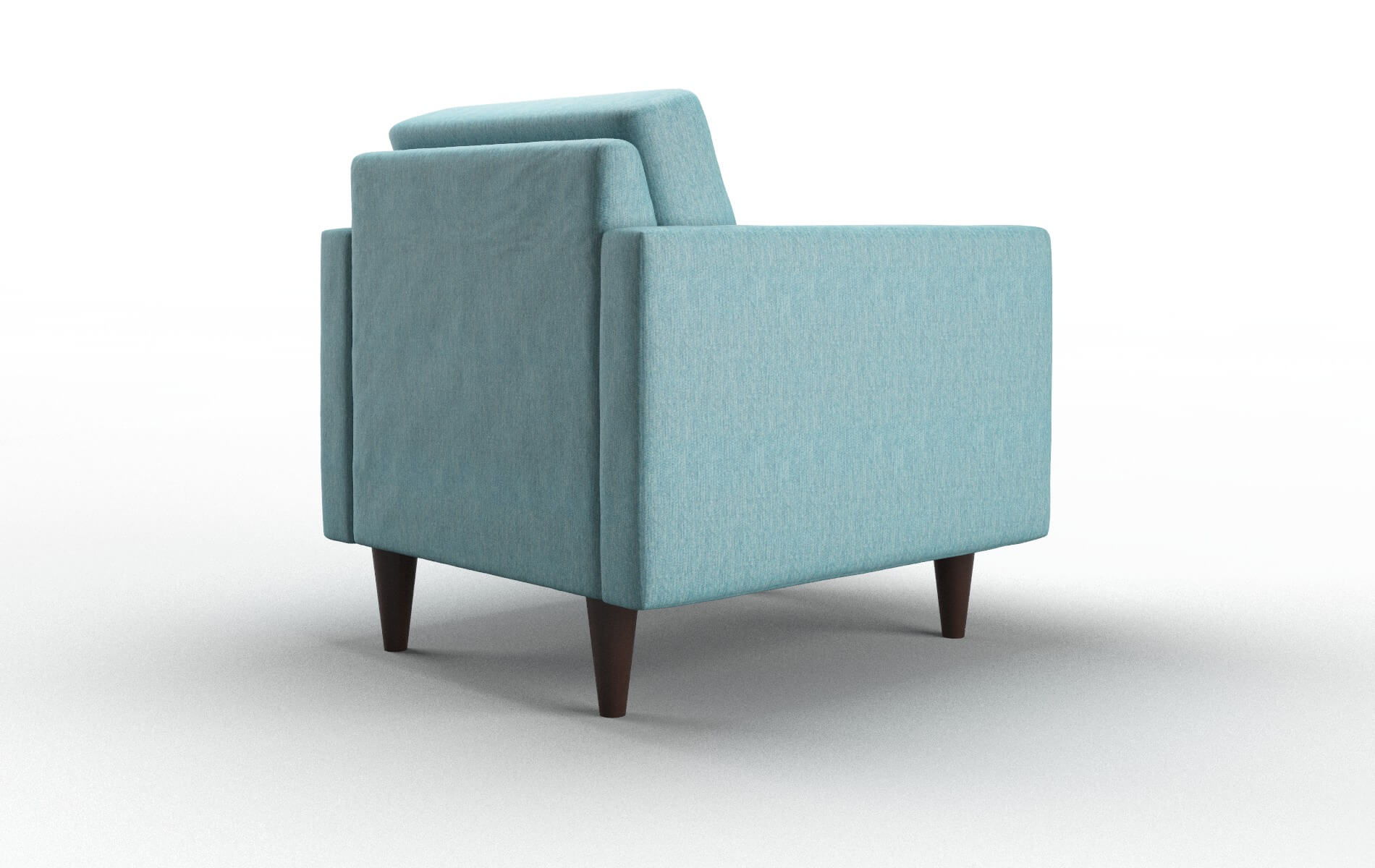 Turin Lana Peacock Chair espresso legs 5