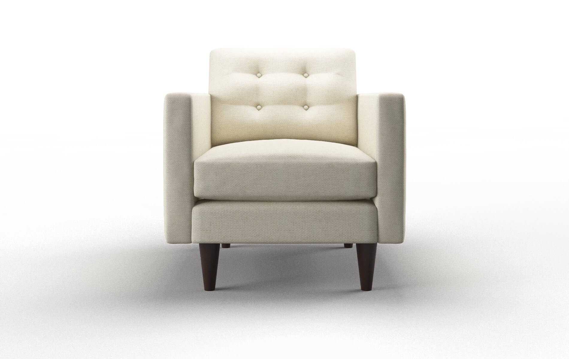 Turin Lana Sand Chair espresso legs 1