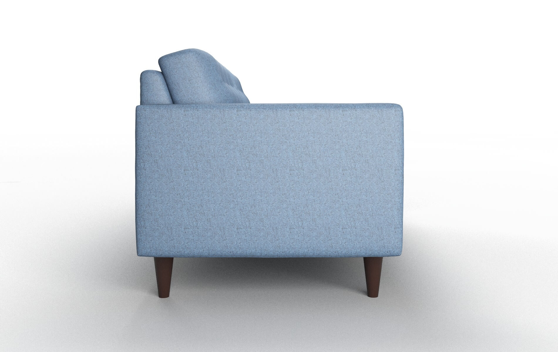 Turin Leslie Indigo Sofa espresso legs 3