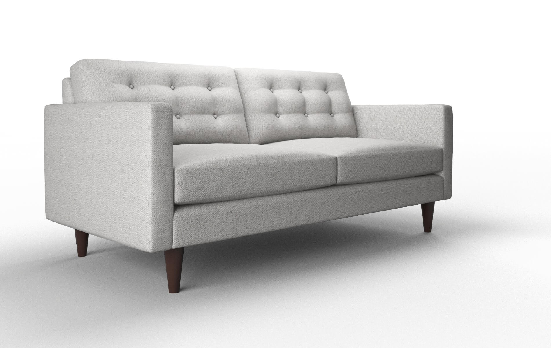 Turin Malibu Dove Sofa espresso legs 2