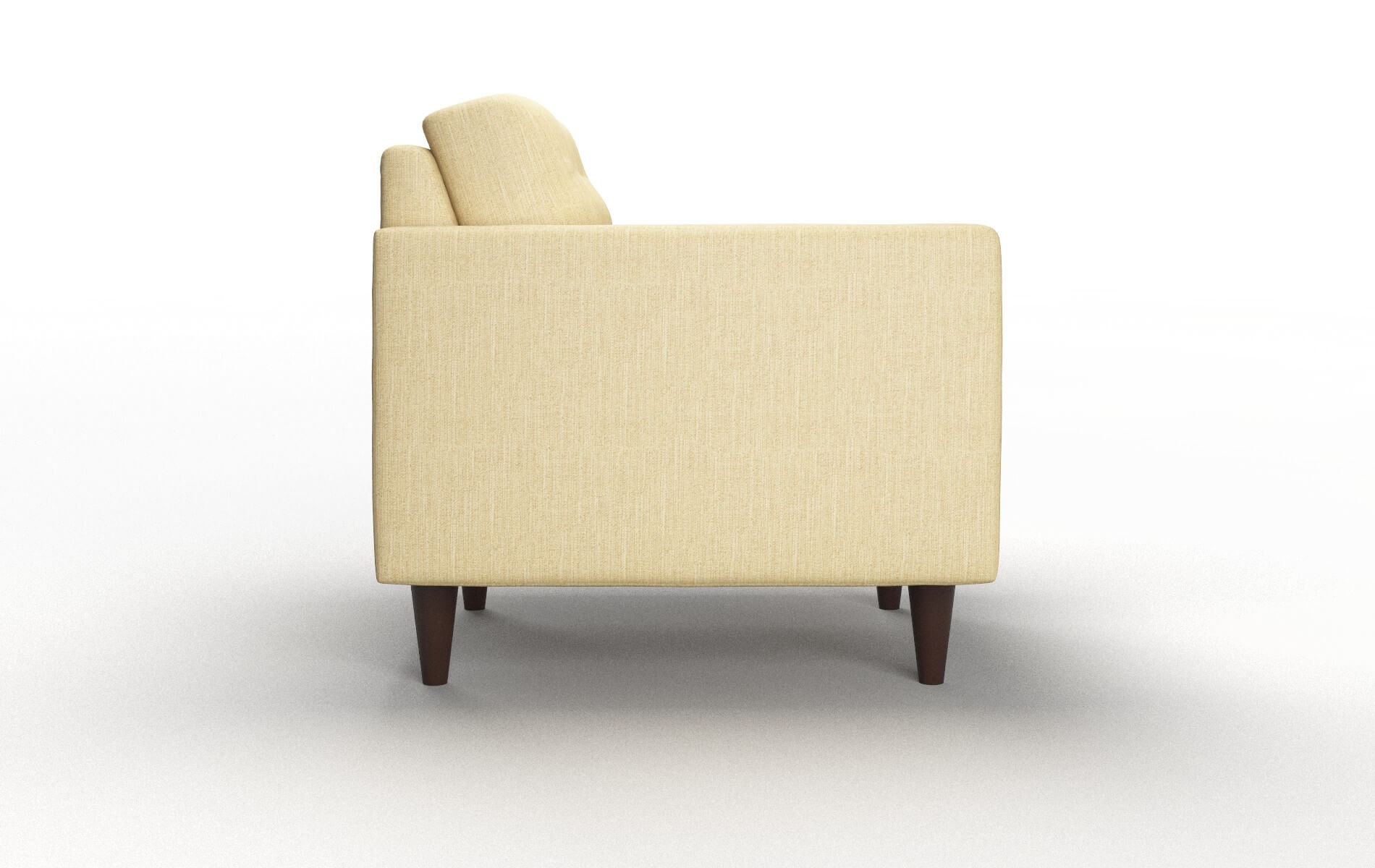 Turin Malibu Maize Chair espresso legs 3