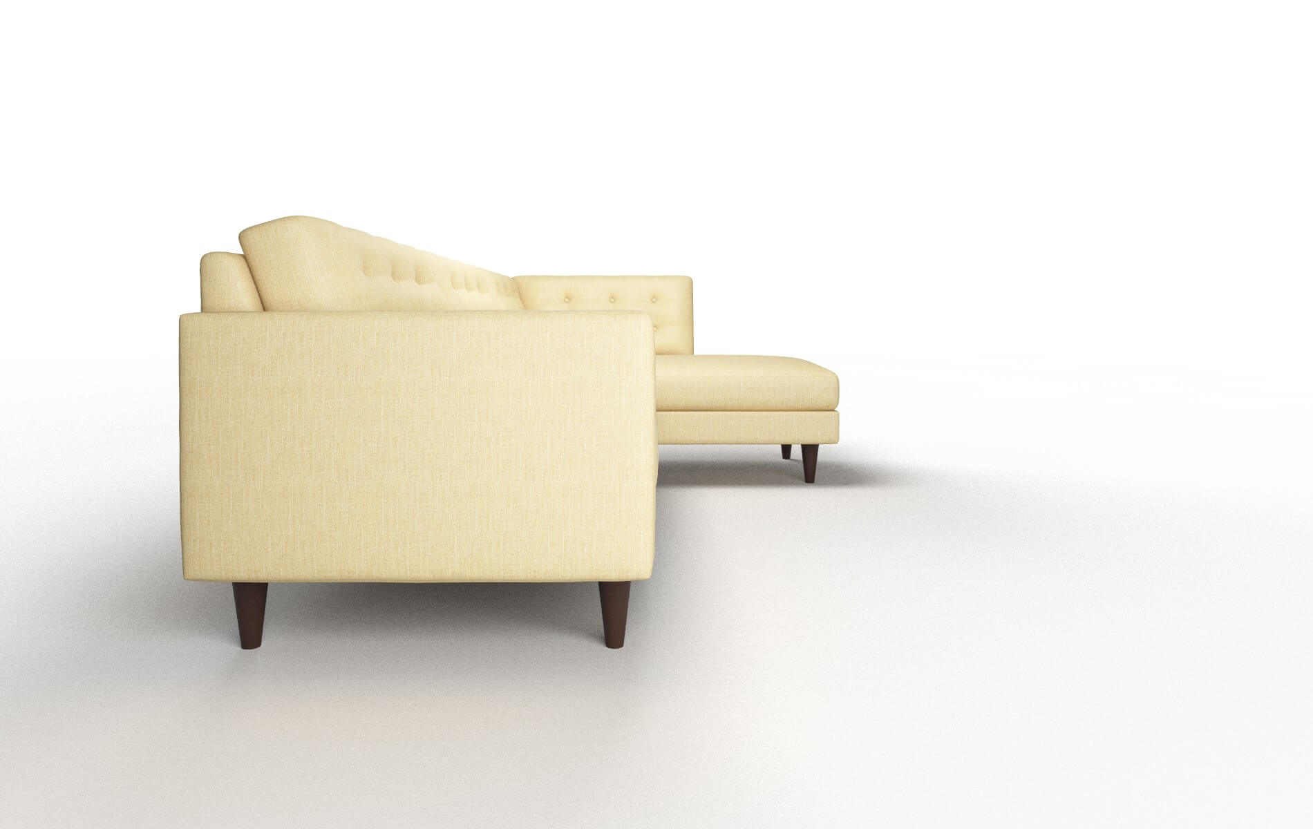 Turin Malibu Maize Panel espresso legs 3