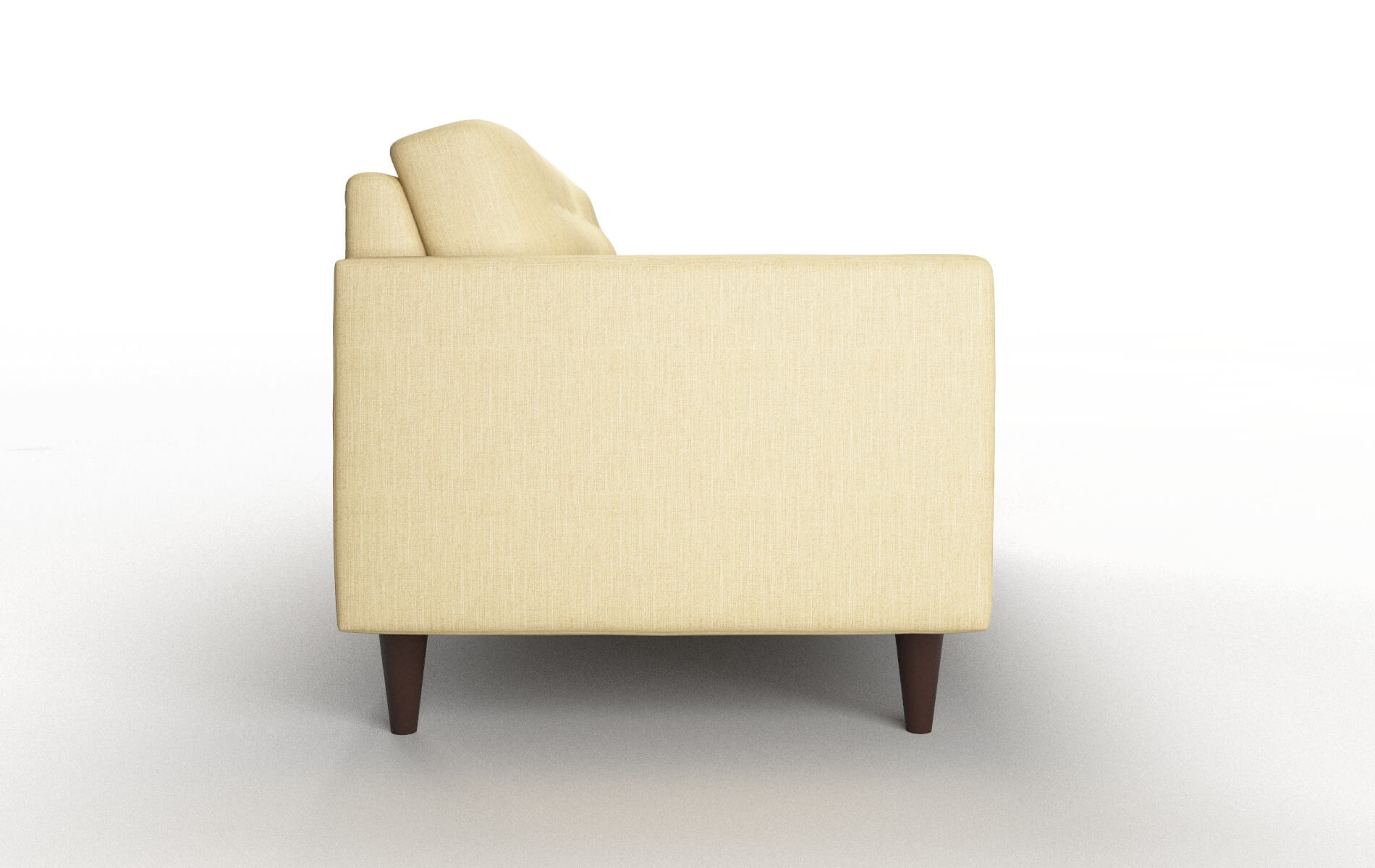 Turin Malibu Maize Sofa espresso legs 3