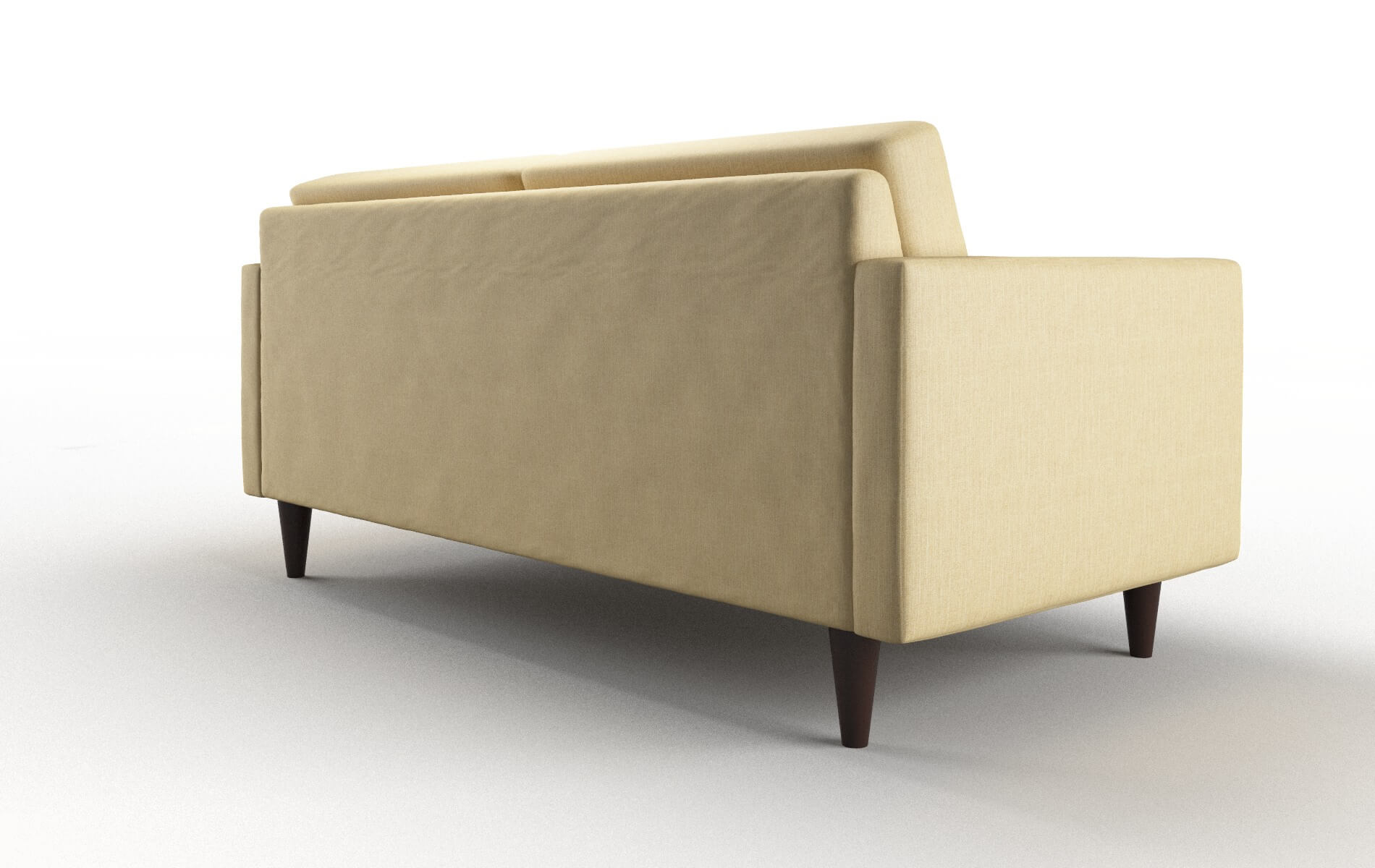 Turin Malibu Maize Sofa espresso legs 5