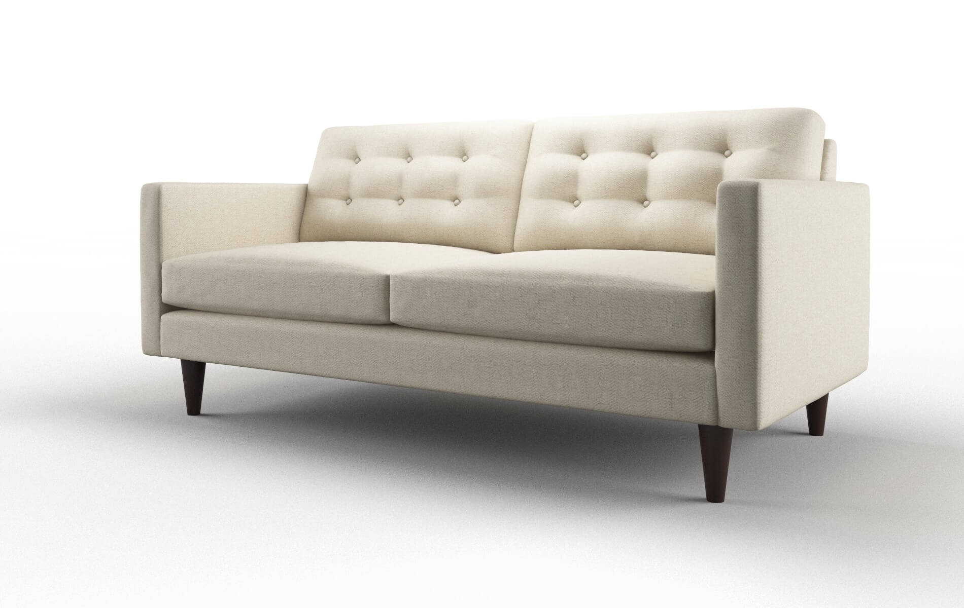 Turin Malibu Sand Sofa espresso legs 4