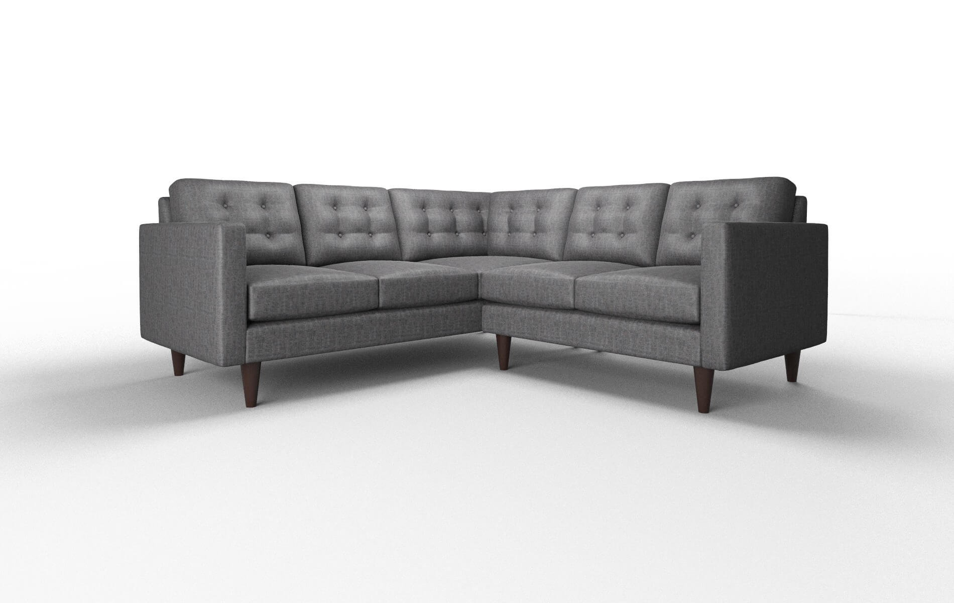 Turin Marcy Baltic Sectional espresso legs 1