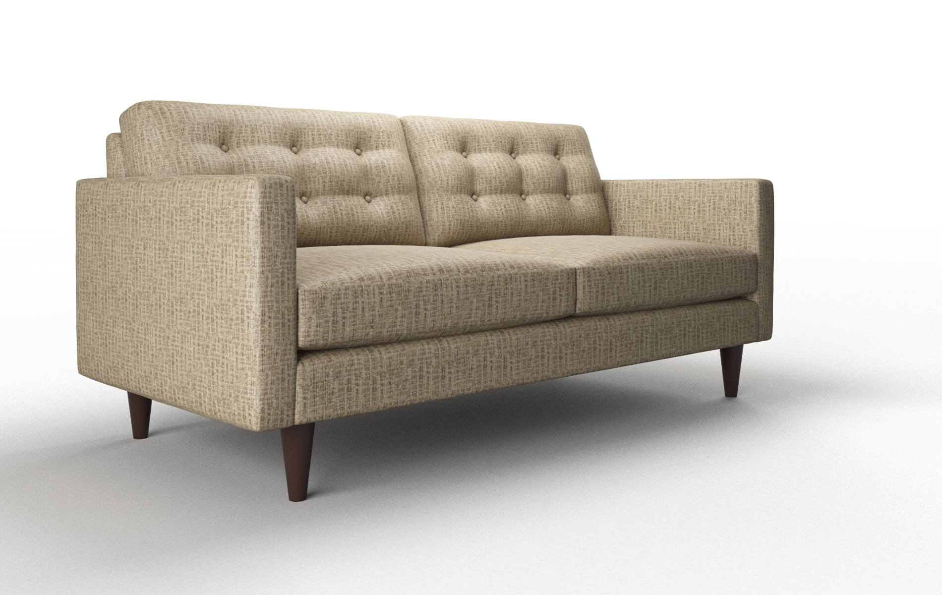 Turin Marcy Camel Sofa espresso legs 2