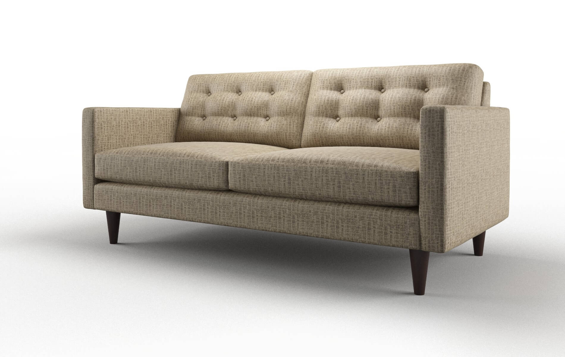 Turin Marcy Camel Sofa espresso legs 4