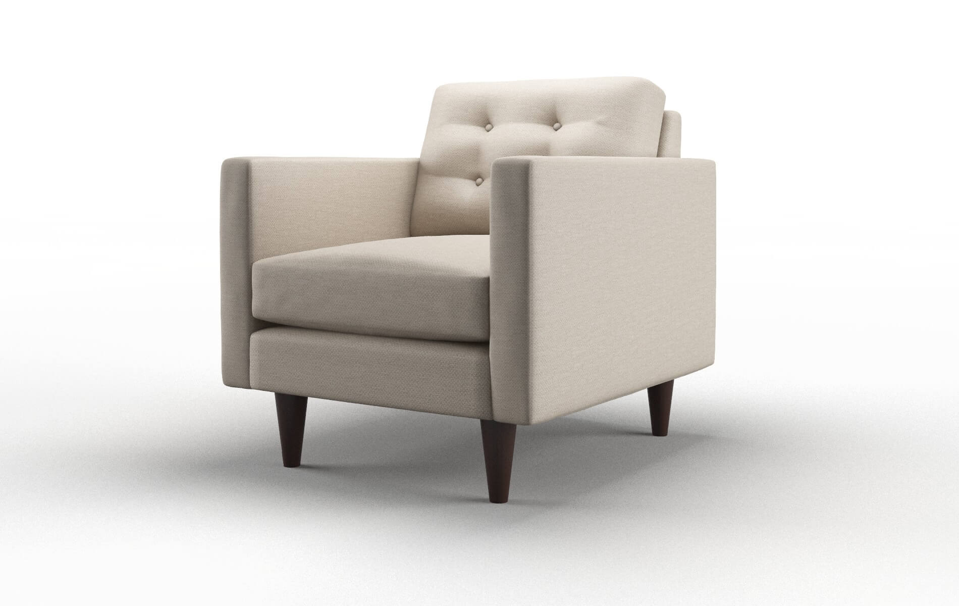 Turin Naples Almond Chair espresso legs 4