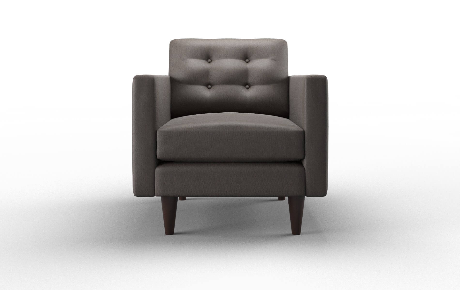 Turin Naples Graphite Chair espresso legs 1