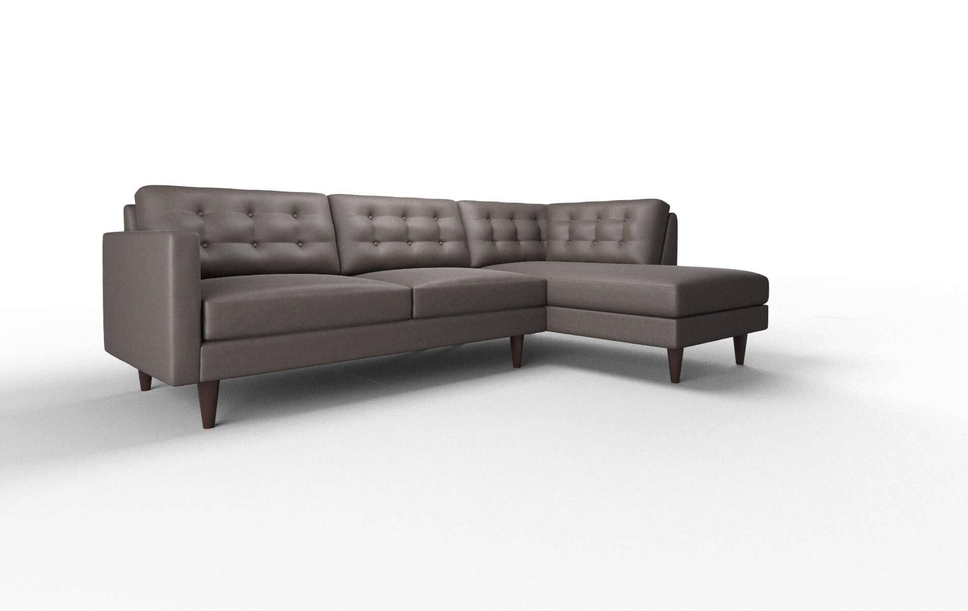 Turin Naples Graphite Panel espresso legs 2