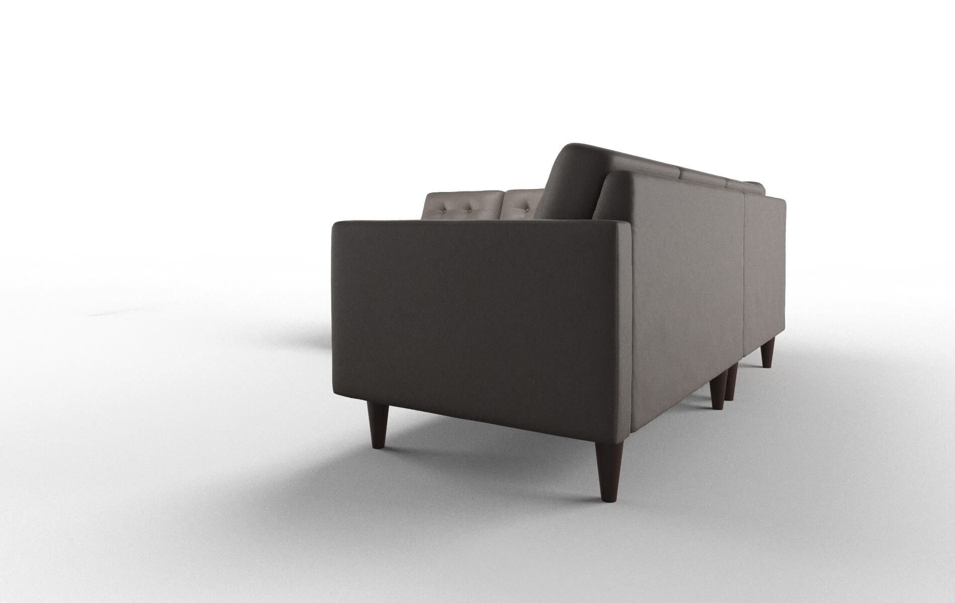 Turin Naples Graphite Sectional espresso legs 4