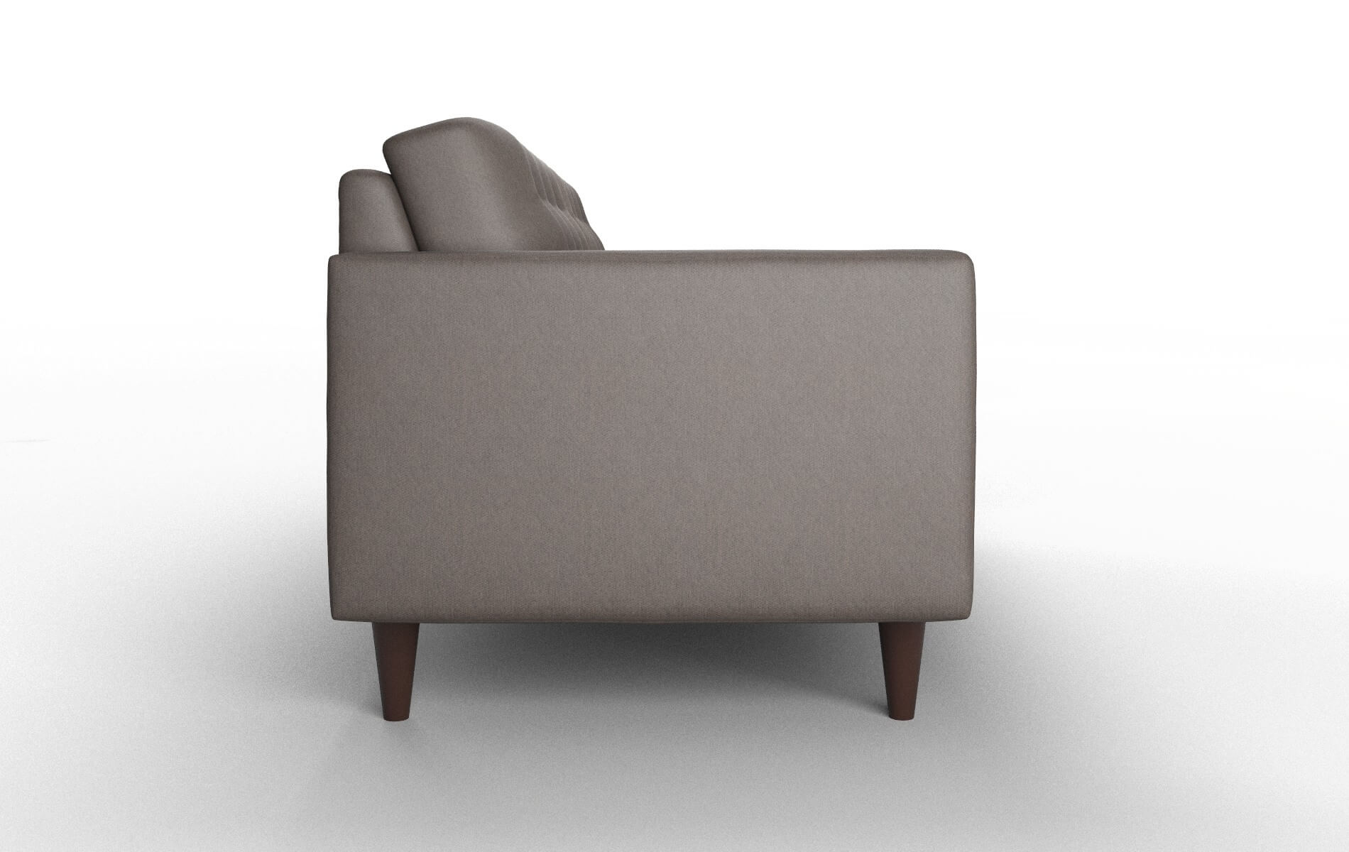 Turin Naples Graphite Sofa espresso legs 3