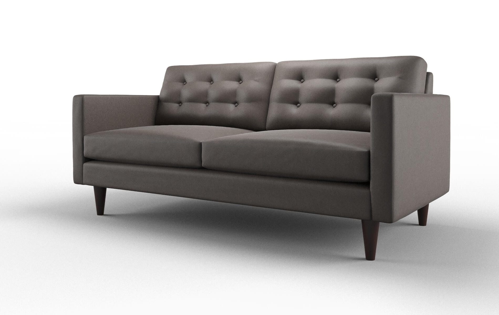 Turin Naples Graphite Sofa espresso legs 4