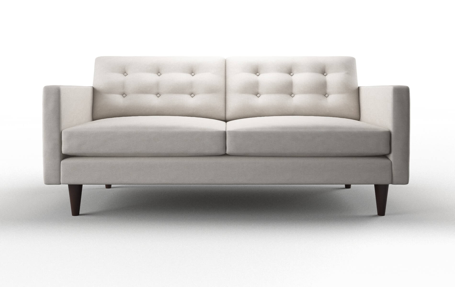 Turin Noble Grey Sofa espresso legs 1