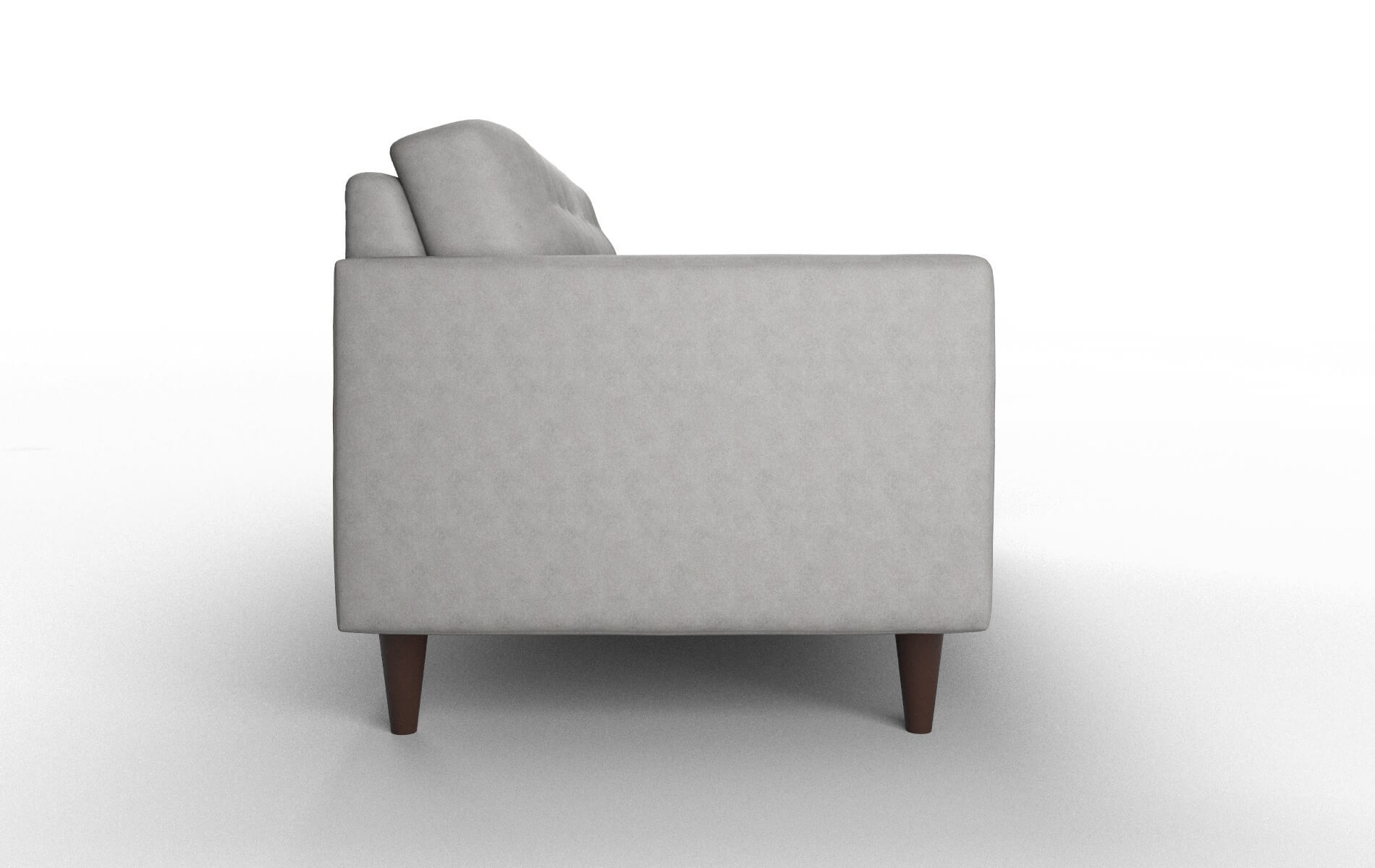 Turin Noble Smoke Sofa espresso legs 3