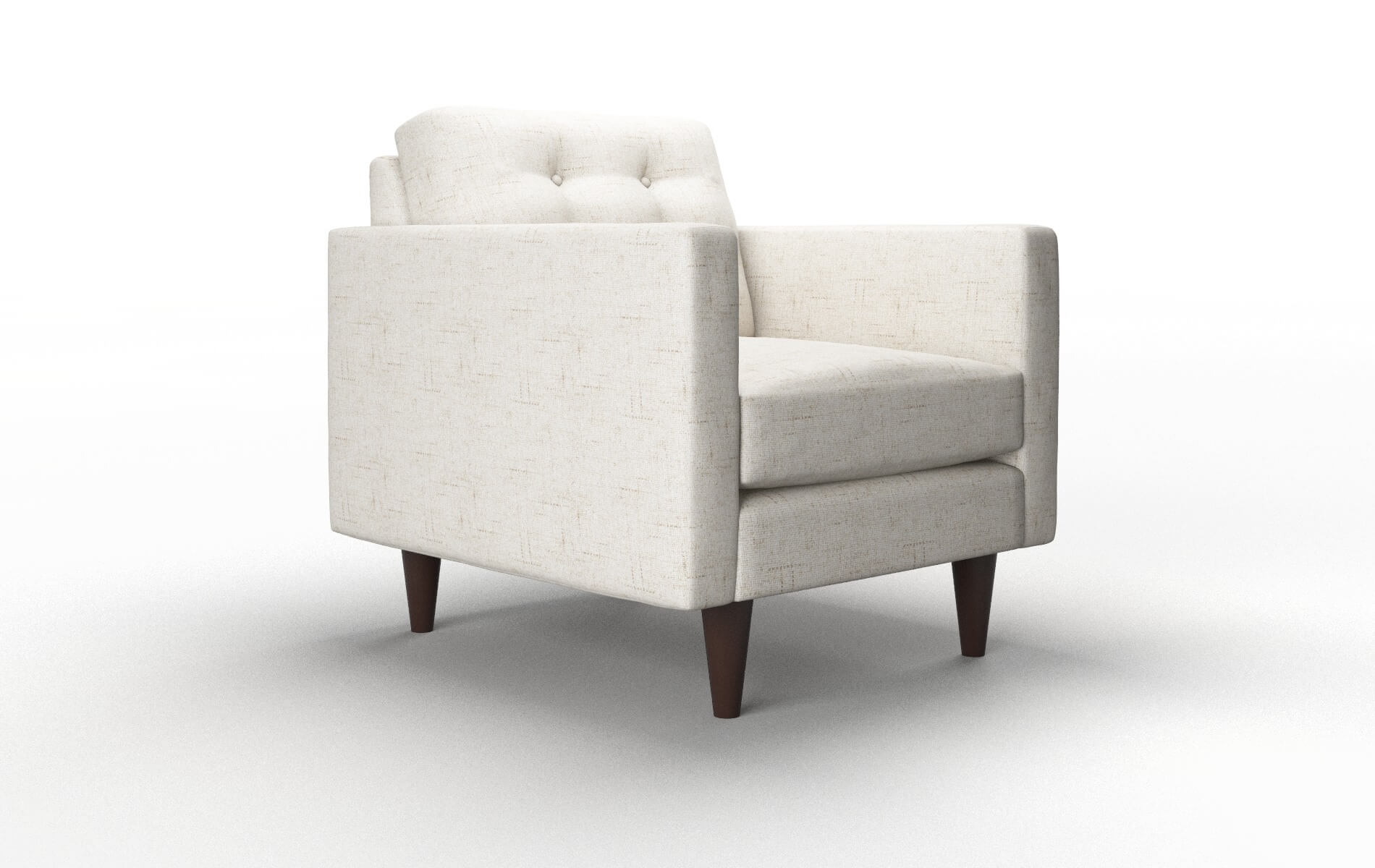 Turin Oceanside Natural Chair espresso legs 2