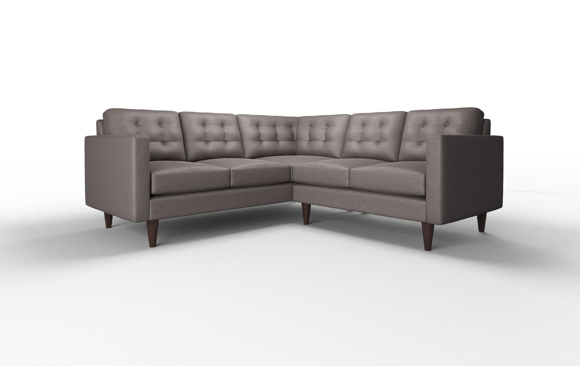 Turin Oscar Chocolate Sectional espresso legs 1