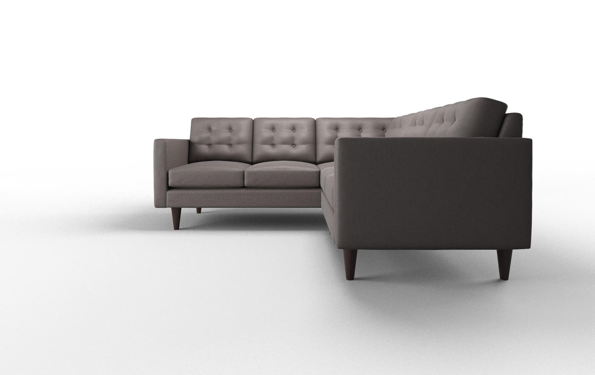 Turin Oscar Chocolate Sectional espresso legs 5