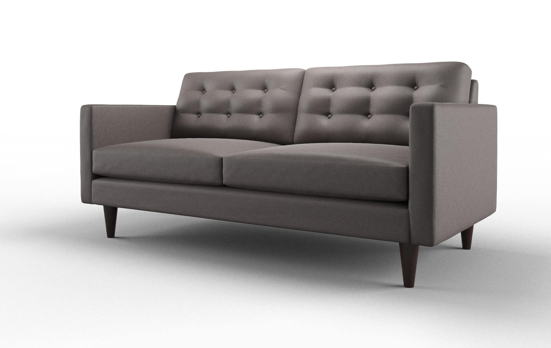 Turin Oscar Chocolate Sofa espresso legs 4