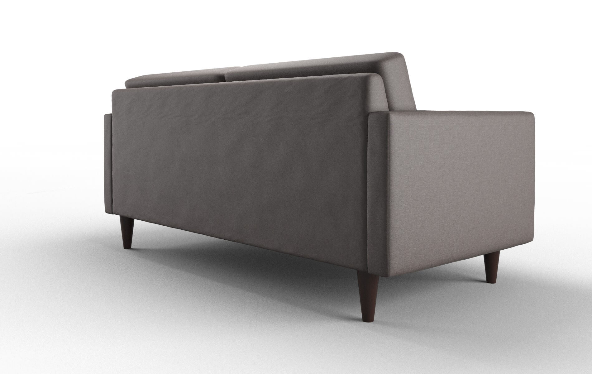 Turin Oscar Chocolate Sofa espresso legs 5