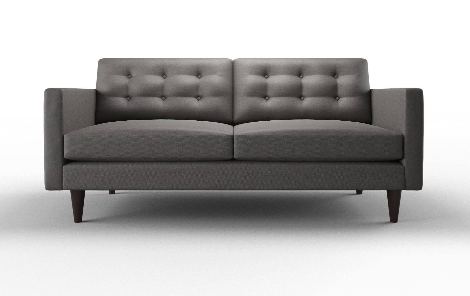 Turin Oscar Grey Sofa espresso legs 1