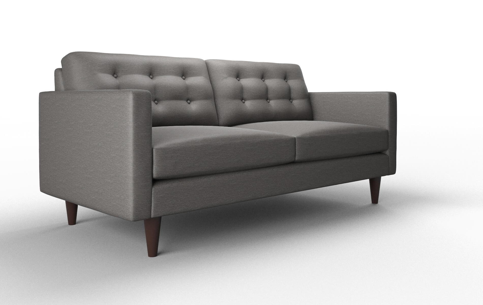 Turin Oscar Grey Sofa espresso legs 2
