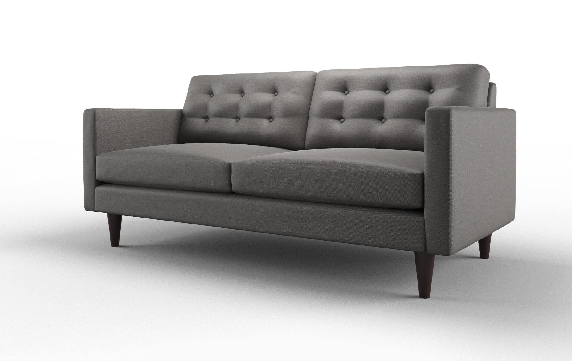 Turin Oscar Grey Sofa espresso legs 4