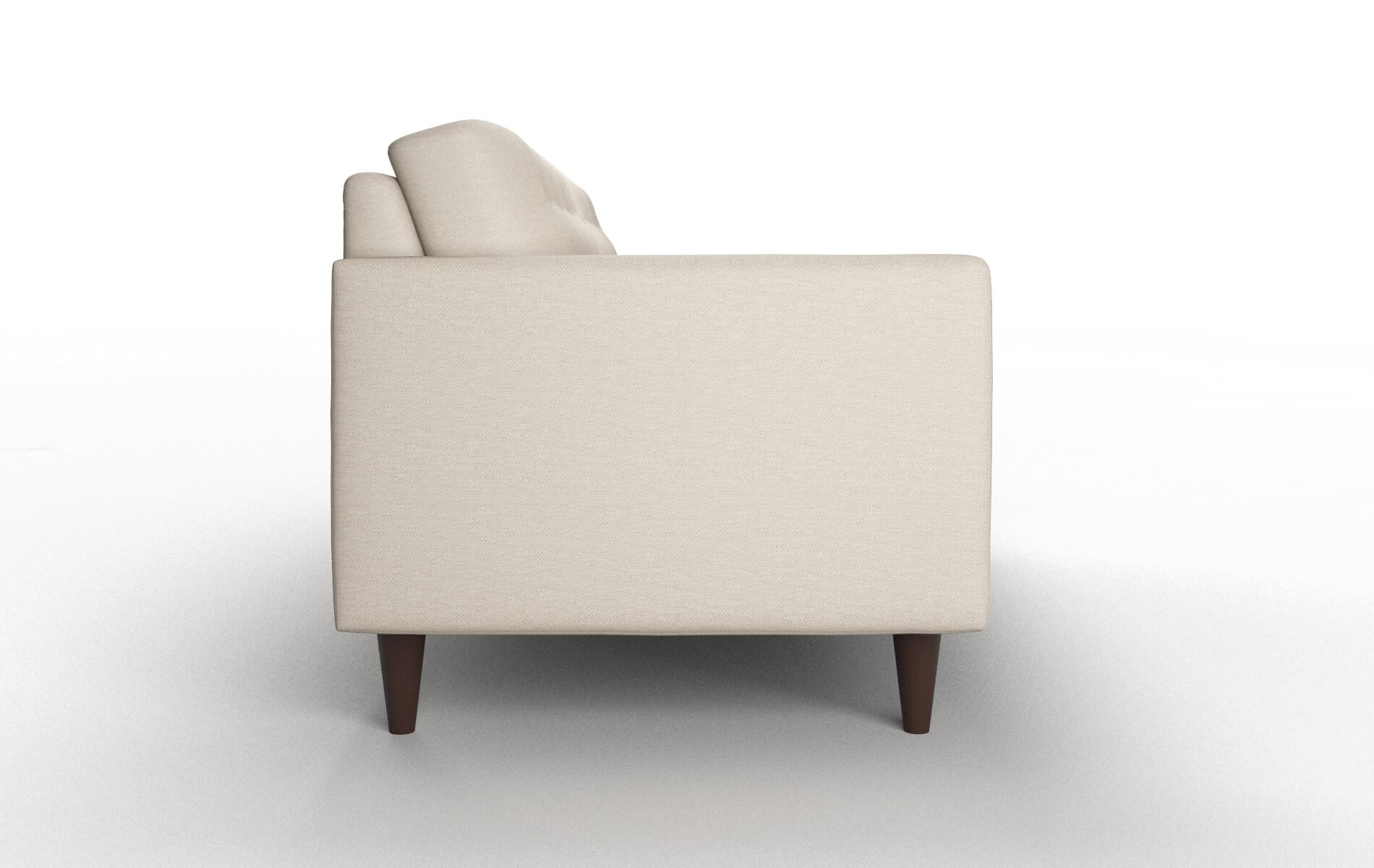 Turin Oscar Linen Sofa espresso legs 3