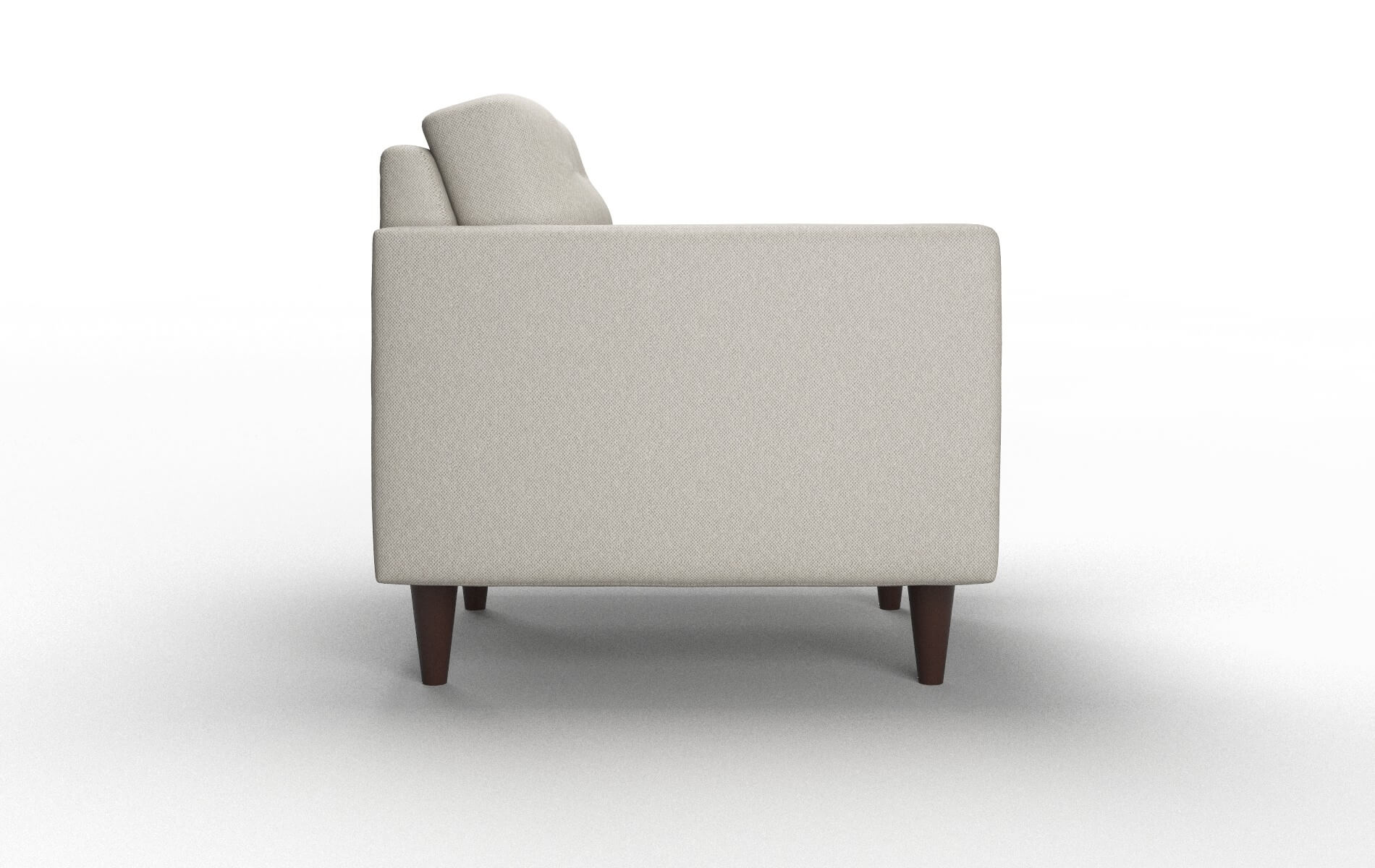 Turin Oscar Silver Chair espresso legs 3