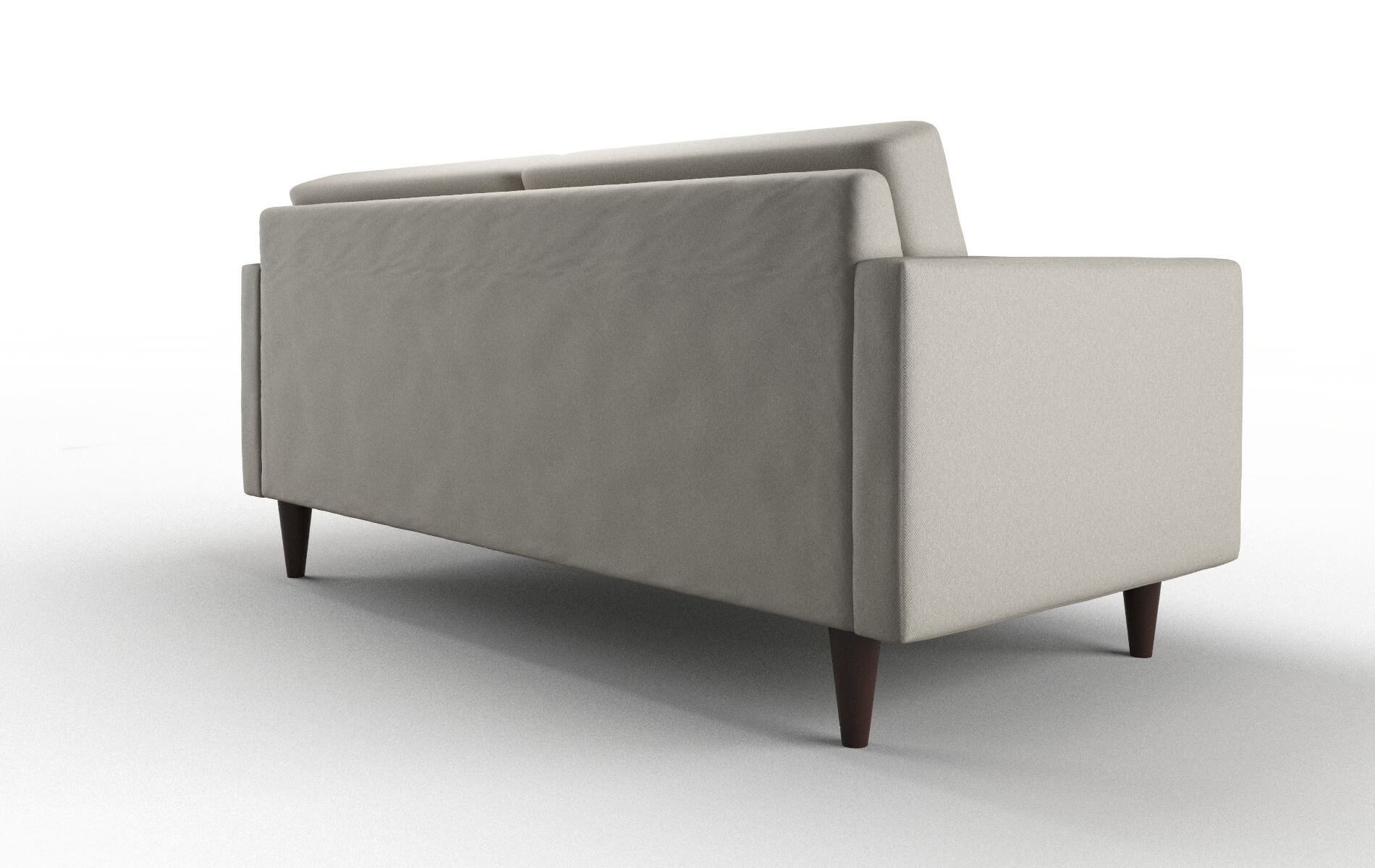 Turin Oscar Silver Sofa espresso legs 5