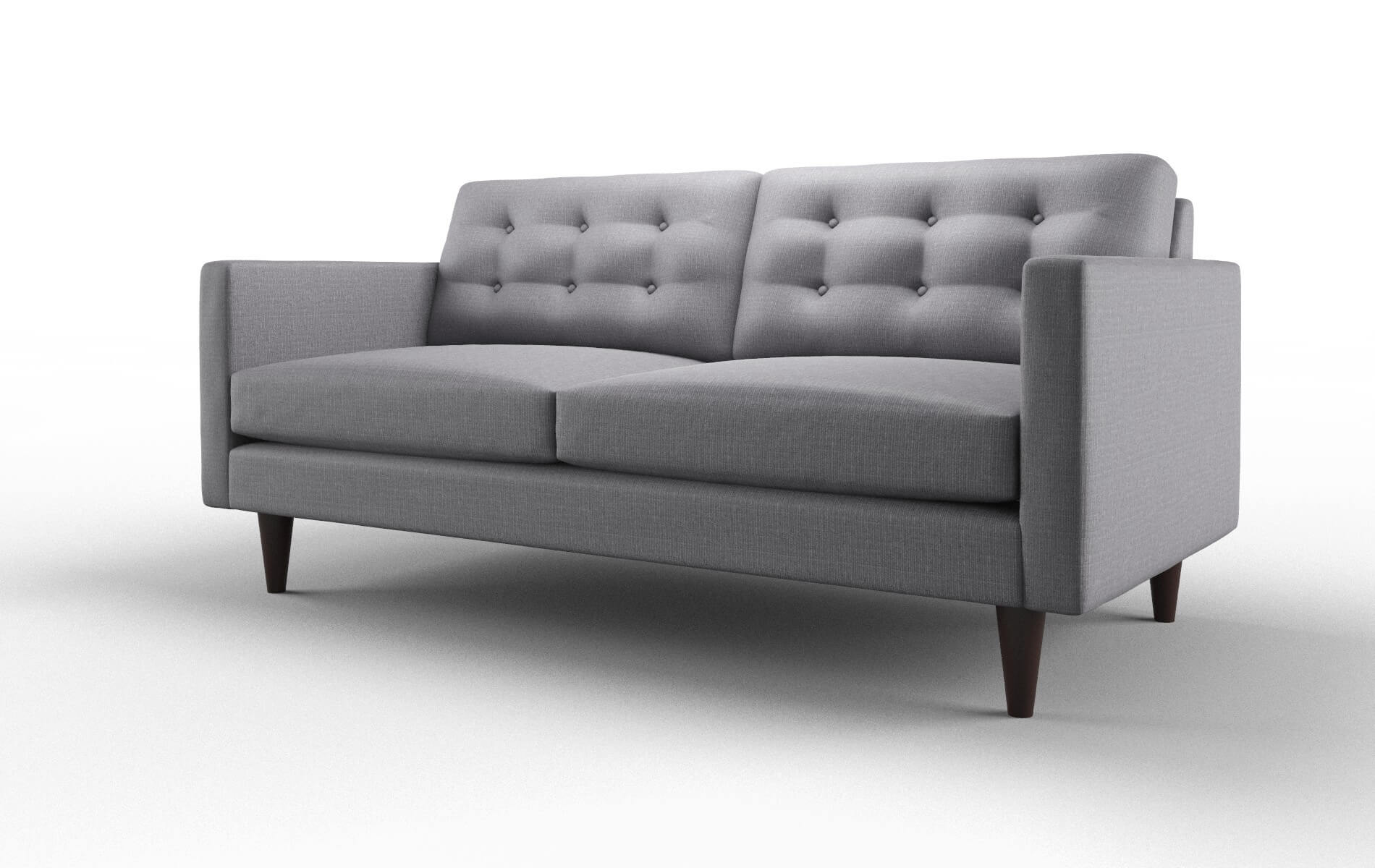 Turin Parker Ash Sofa espresso legs 4