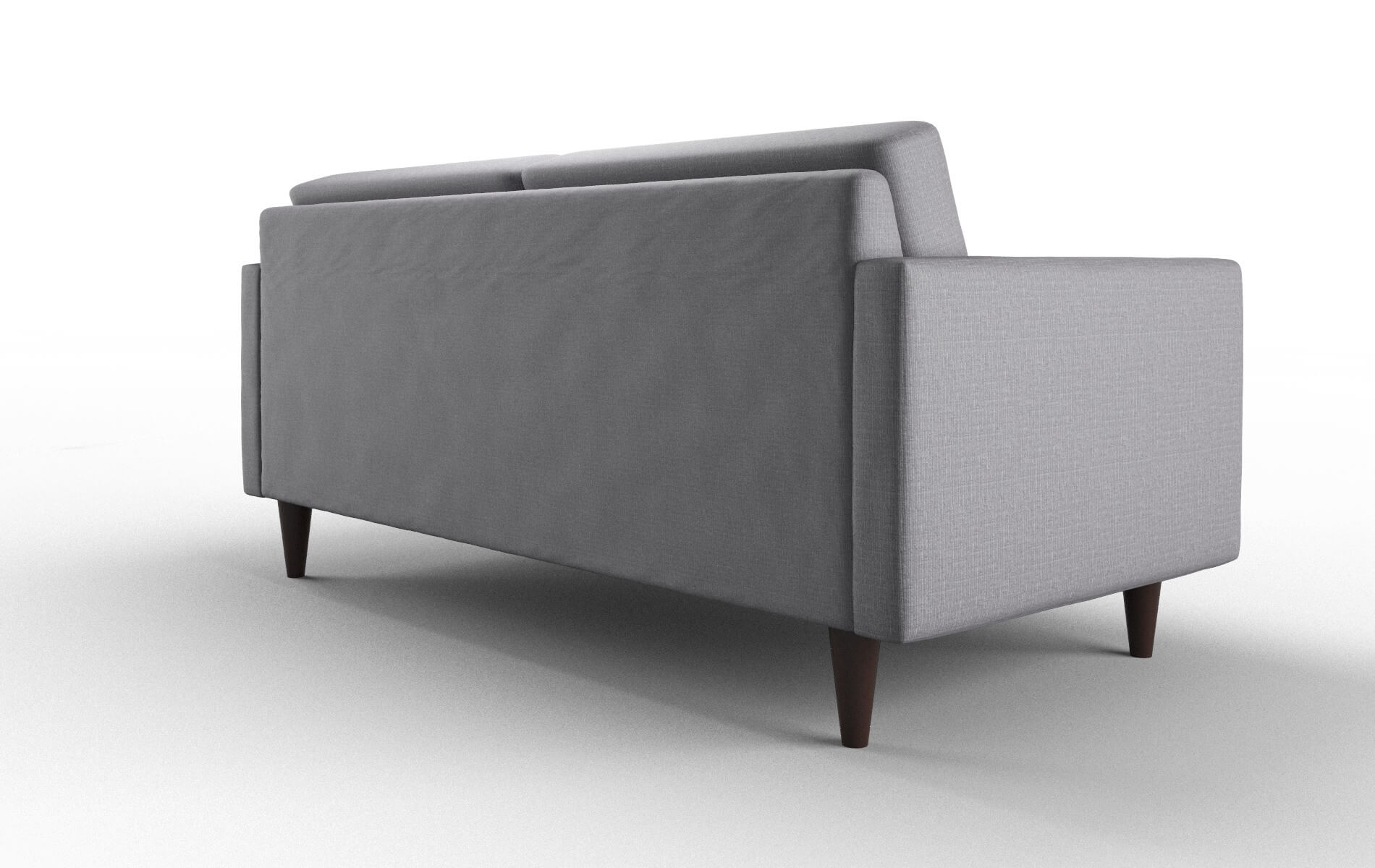 Turin Parker Ash Sofa espresso legs 5