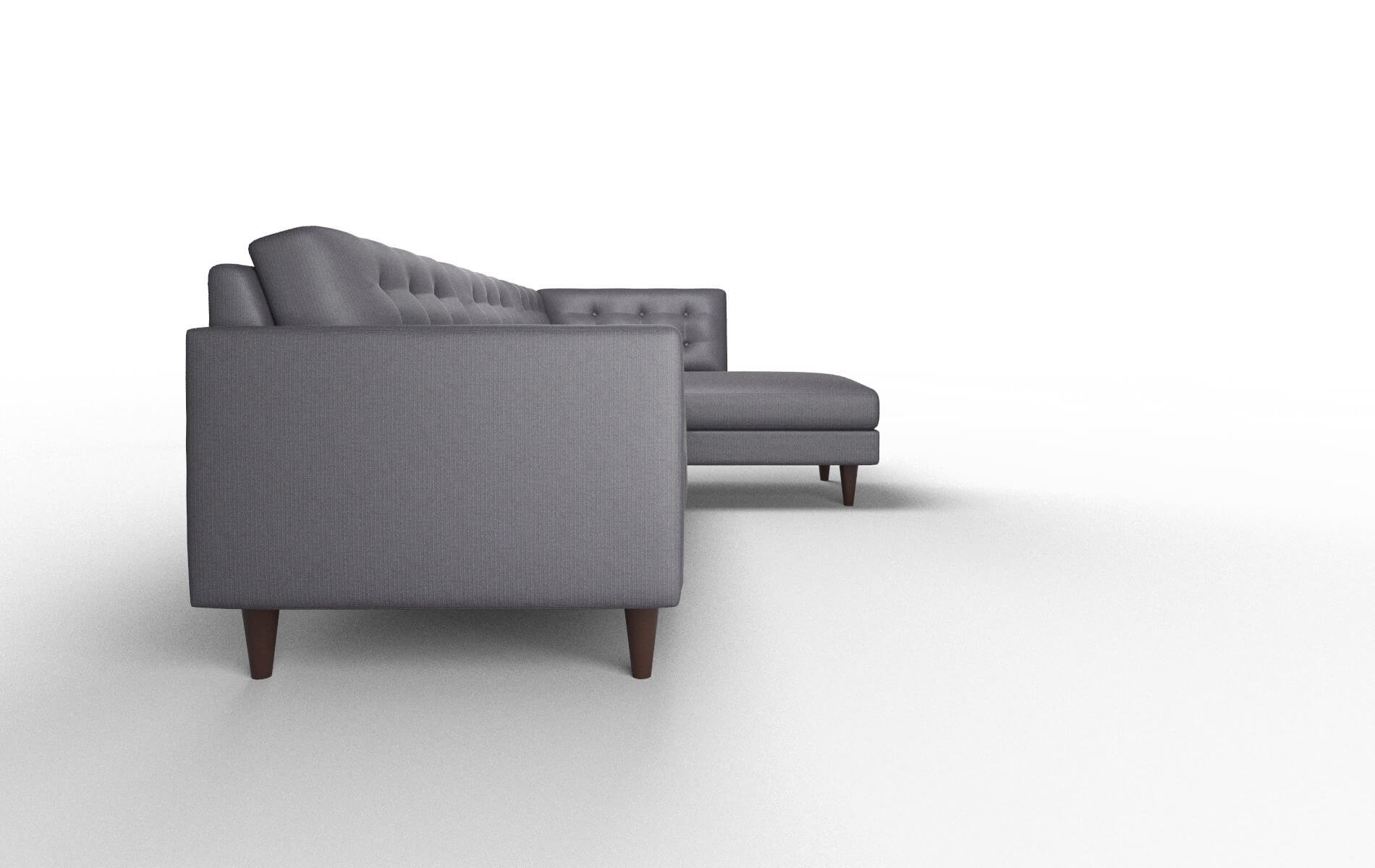 Turin Parker Charcoal Panel espresso legs 3