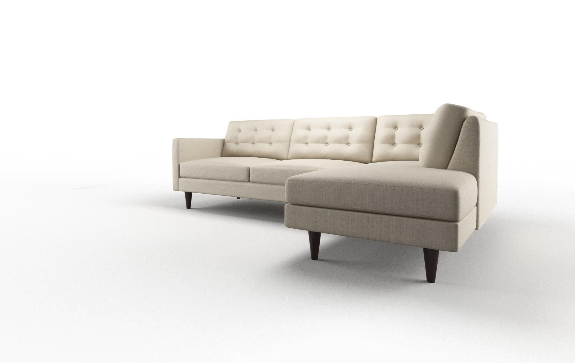 Turin Parker Linen Panel espresso legs 4