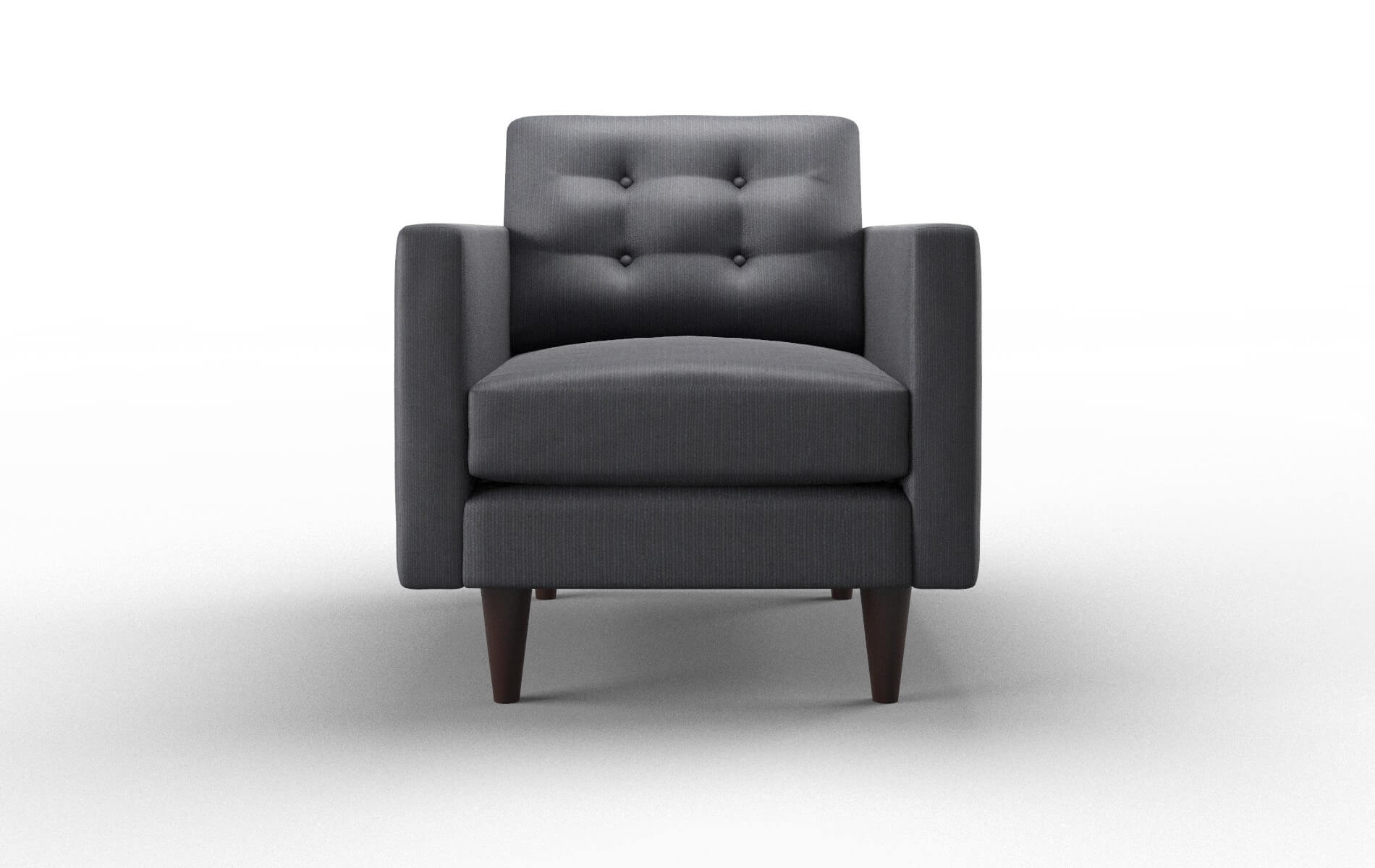 Turin Parker midnight Chair Espresso Legs  1