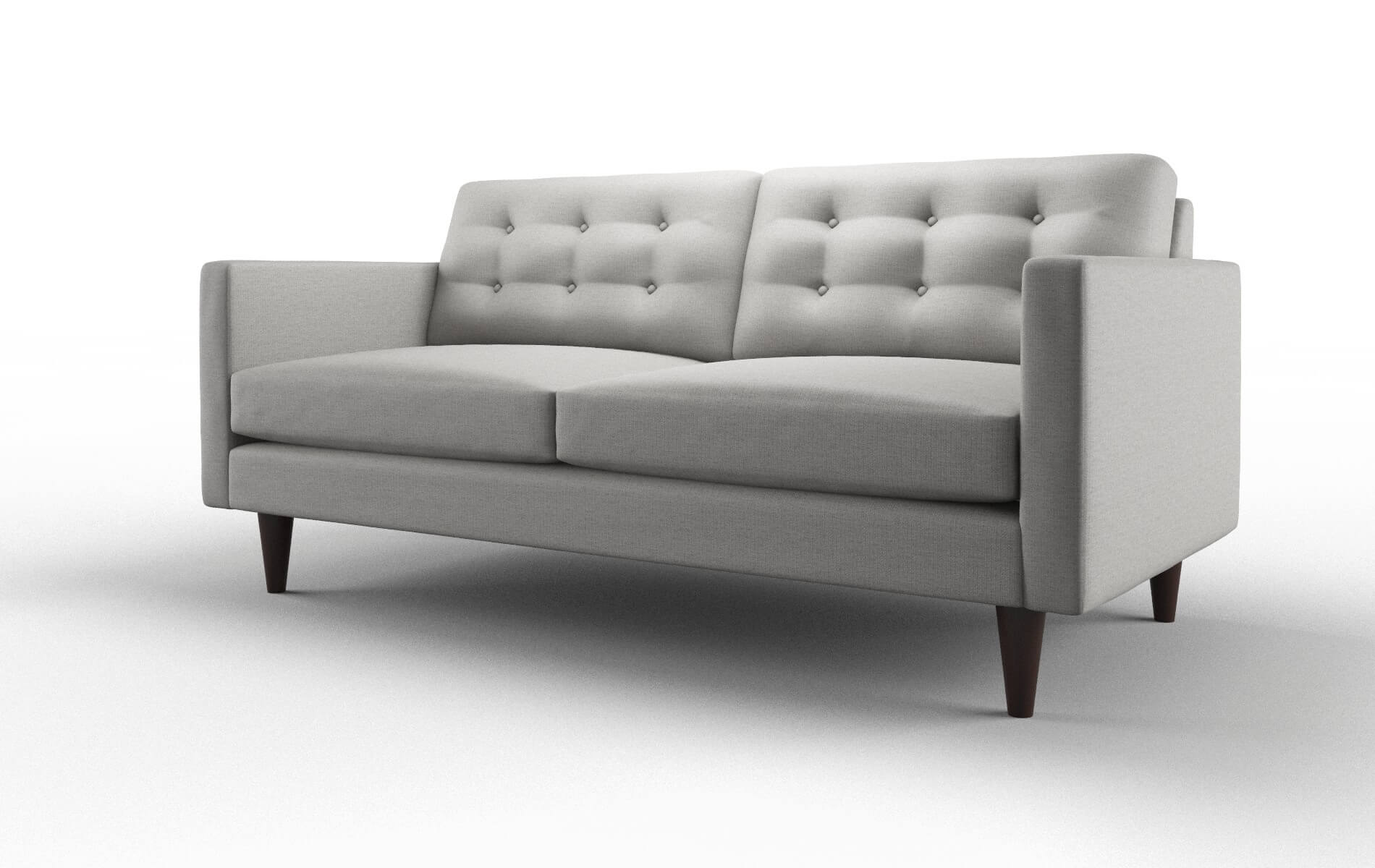 Turin Parker Silver Sofa espresso legs 4