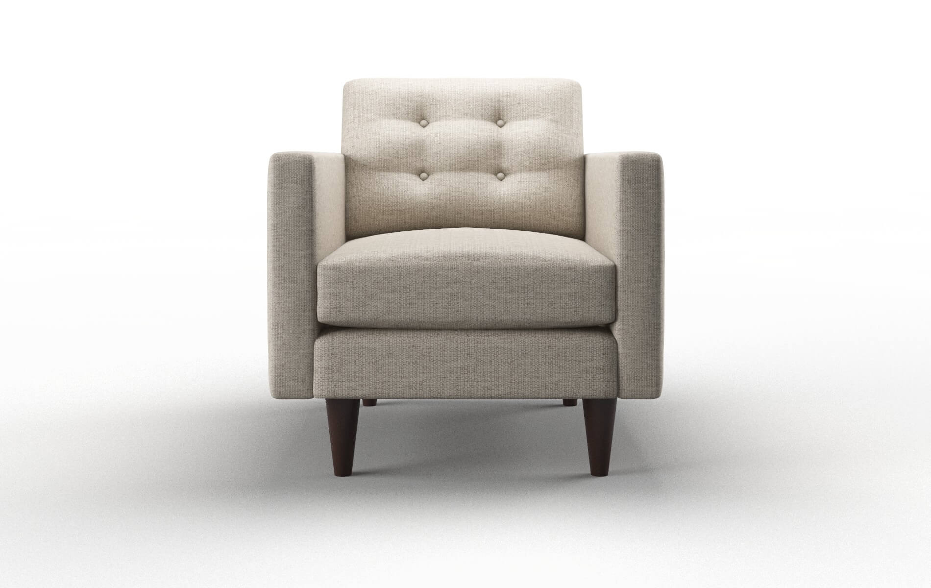 Turin Parker Wheat Chair espresso legs 1