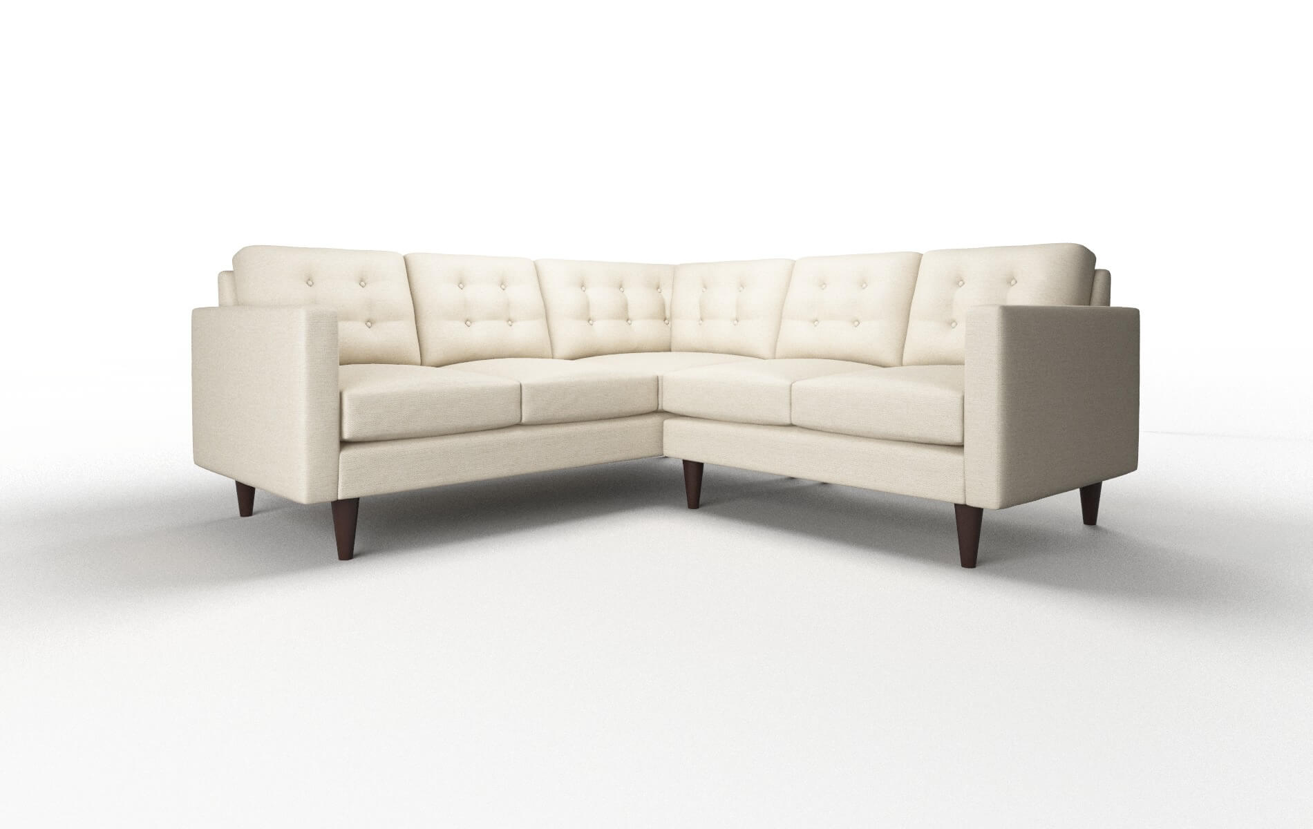 Turin Phoenix birch Sectional Espresso Legs  1