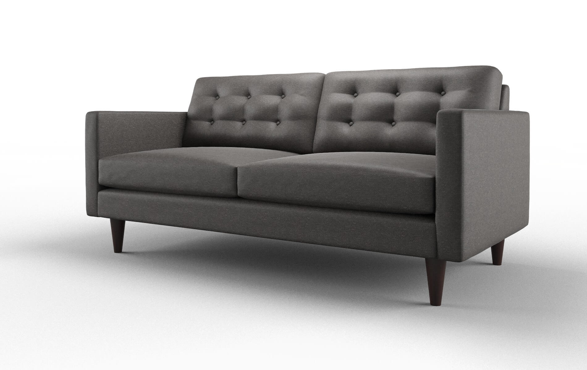 Turin Phoenix Chocolate Sofa espresso legs 4