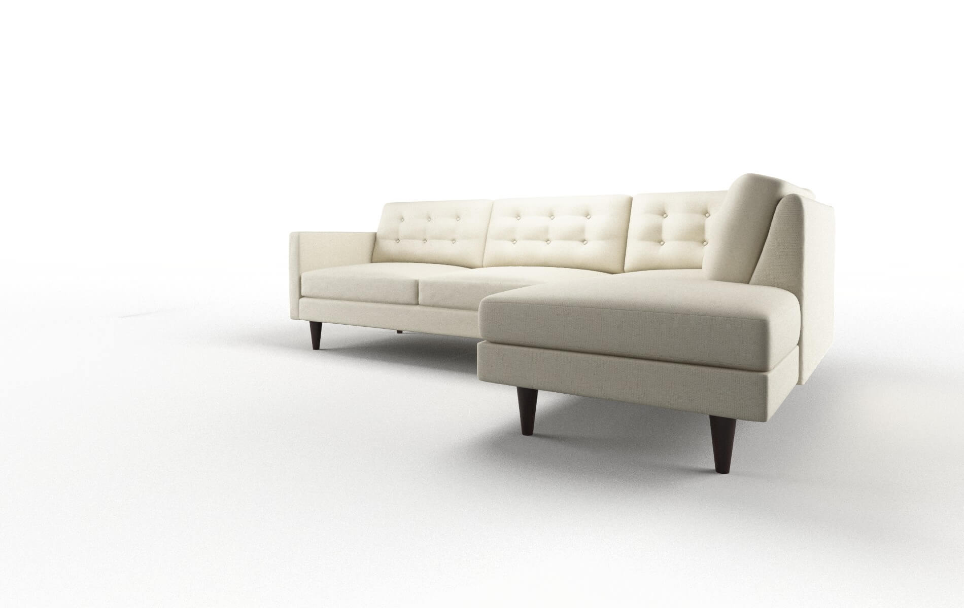 Turin Phoenix Ivory Panel espresso legs 4