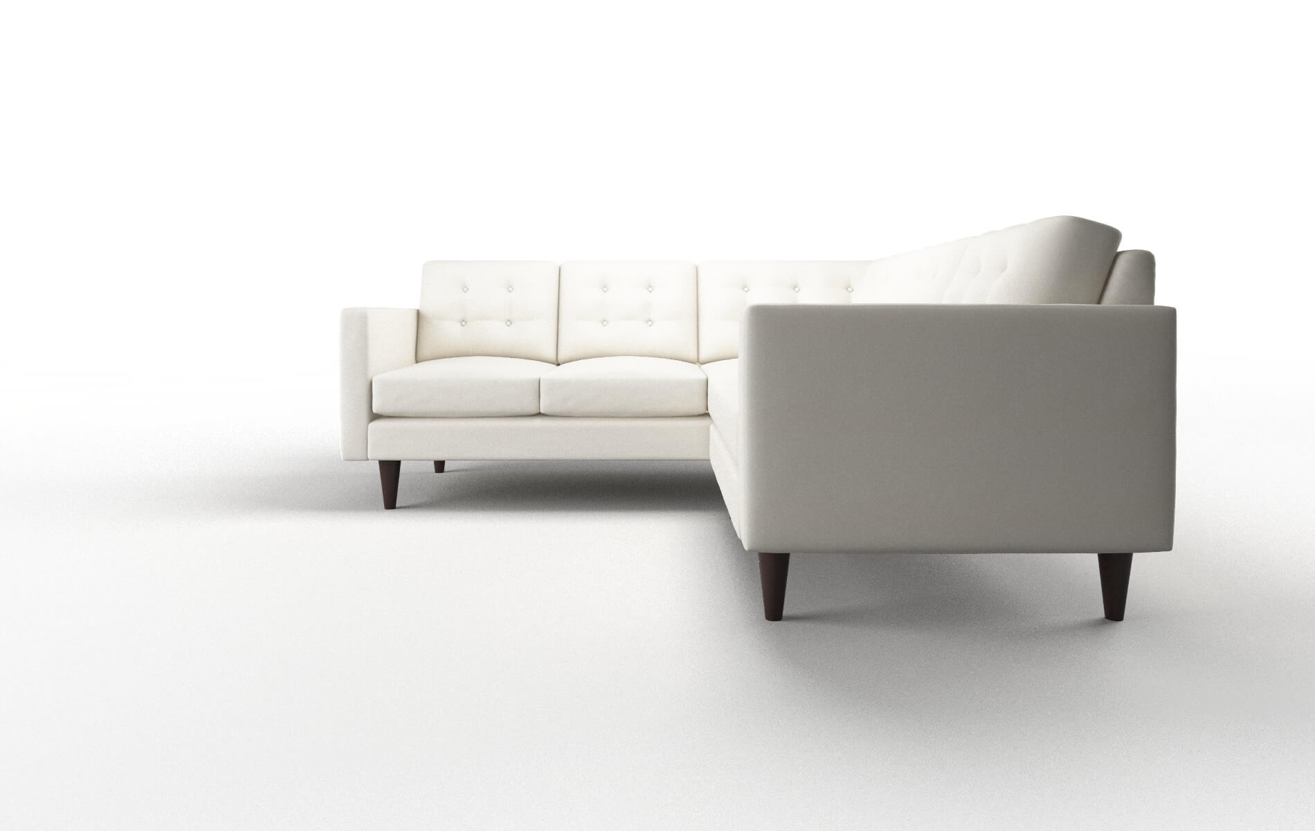 Turin R_prize Cream Sectional espresso legs 5