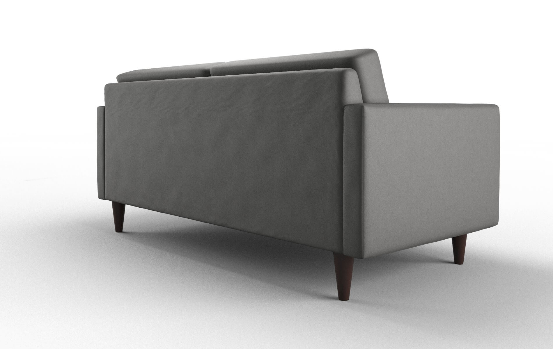 Turin Rocket Charcoal Sofa espresso legs 5