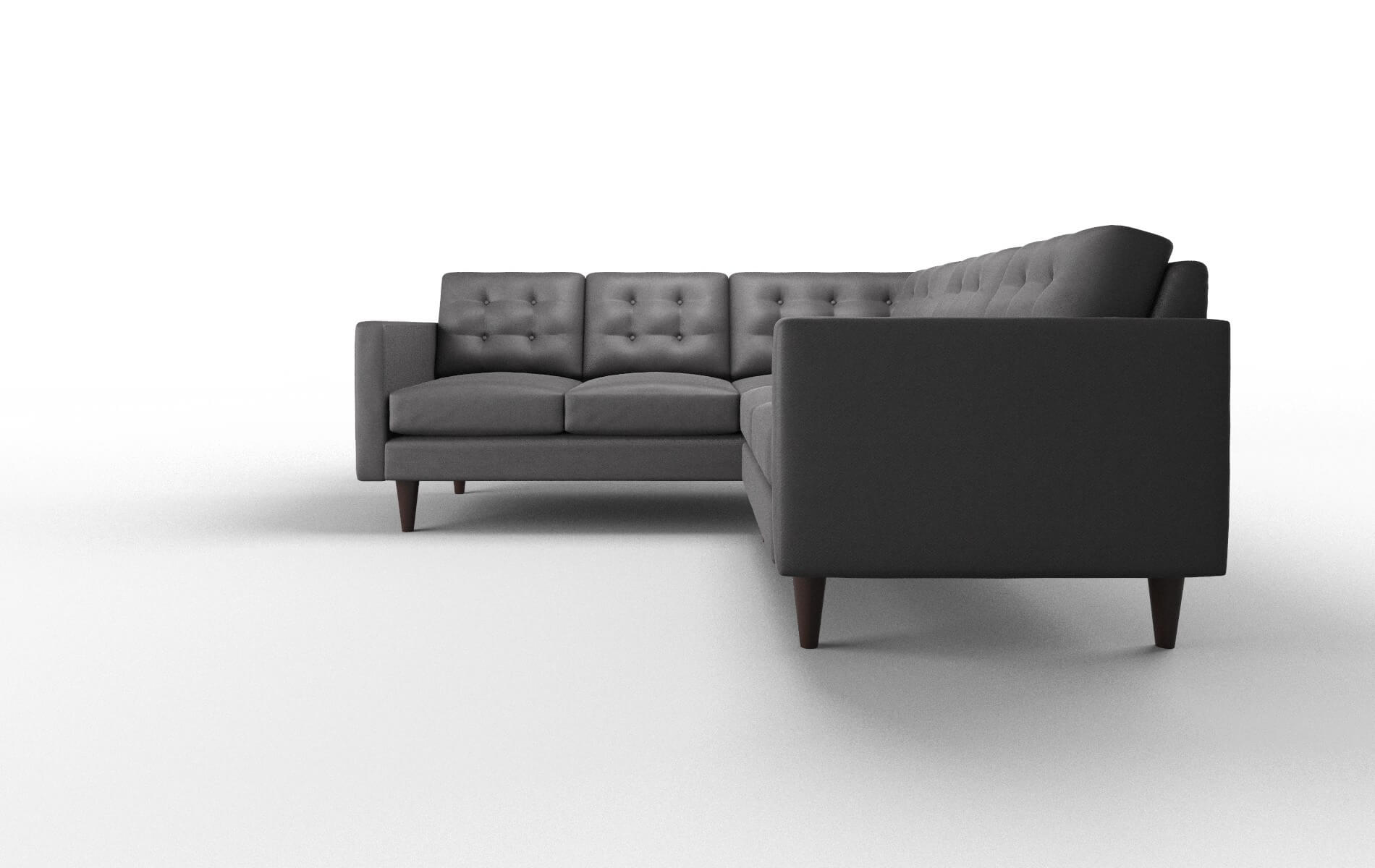 Turin Royale Eclipse Sectional espresso legs 5
