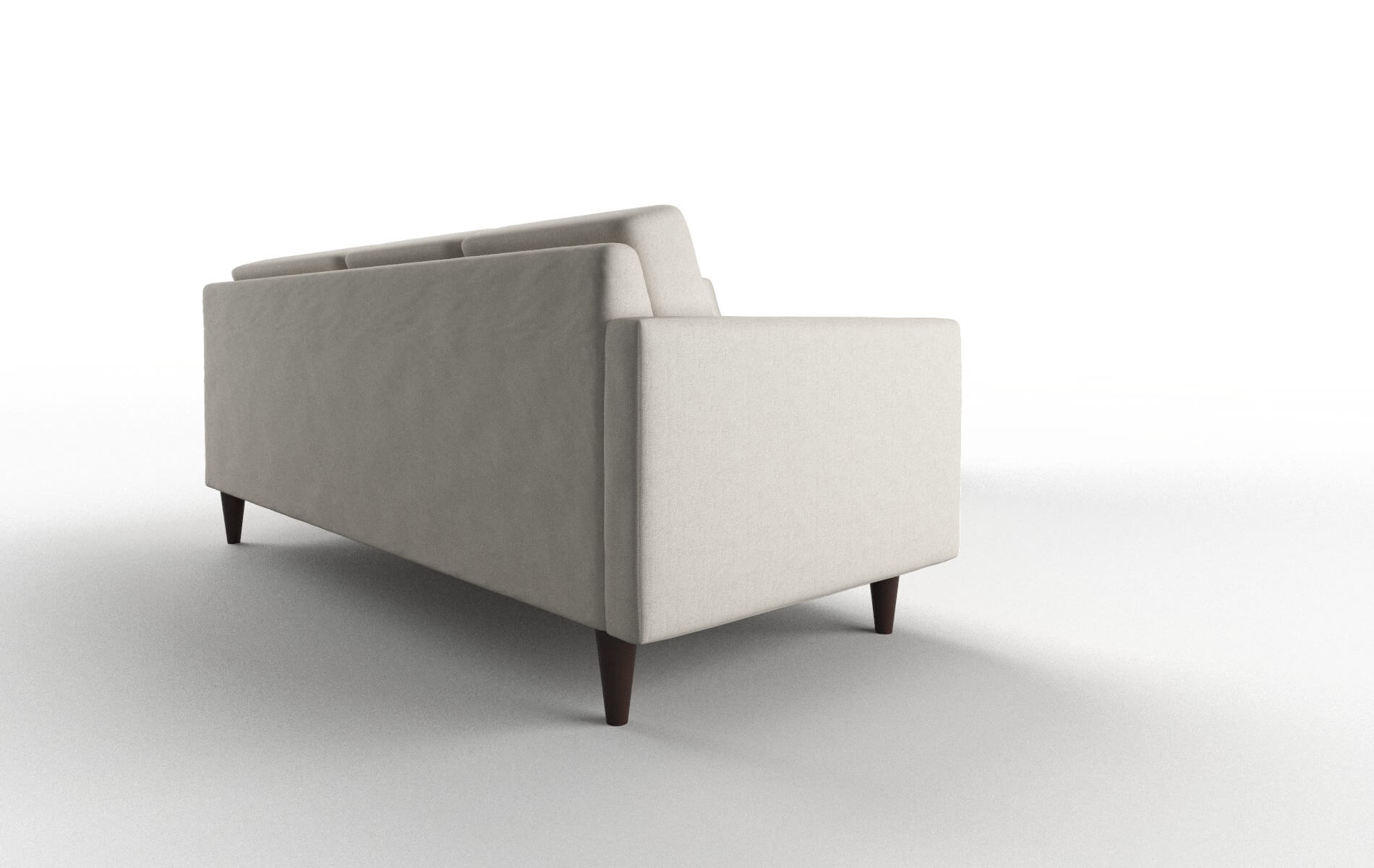 Turin Sasha Linen Sectional espresso legs 3