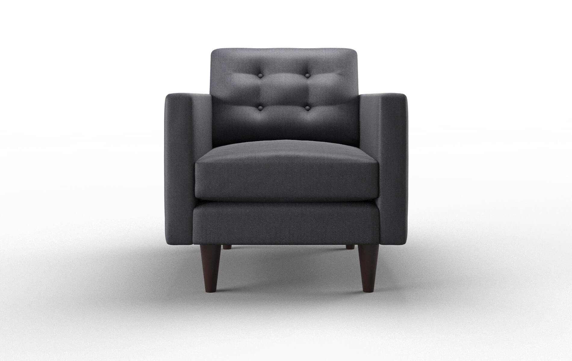 Turin Sasha Navy Chair espresso legs 1