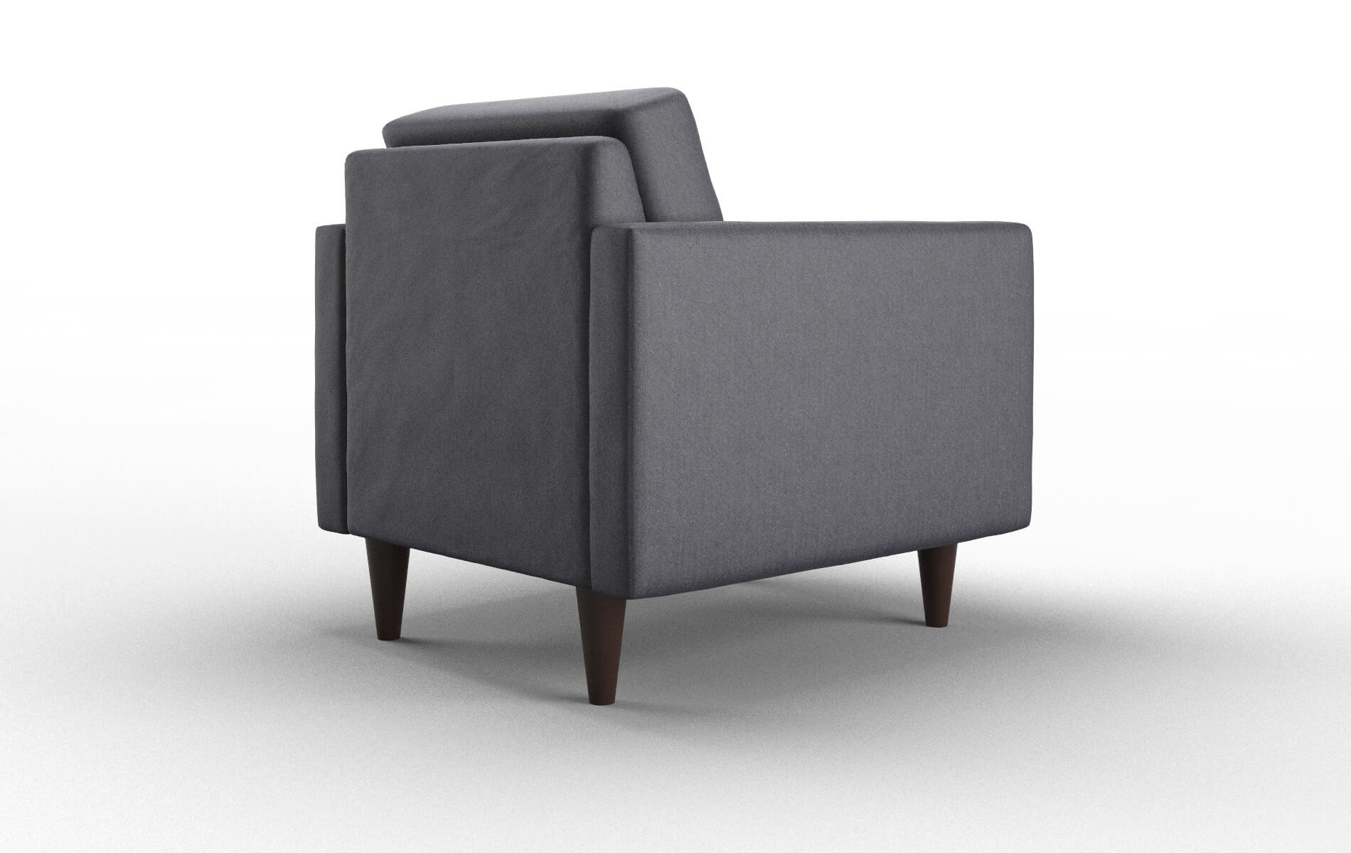 Turin Sasha Navy Chair espresso legs 5