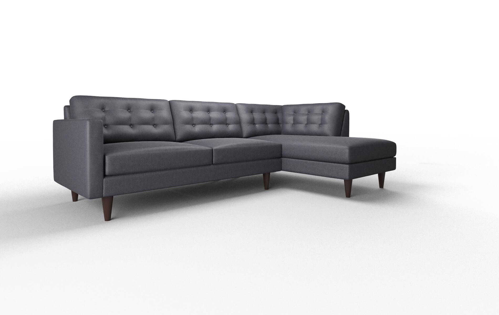 Turin Sasha Navy Panel espresso legs 2