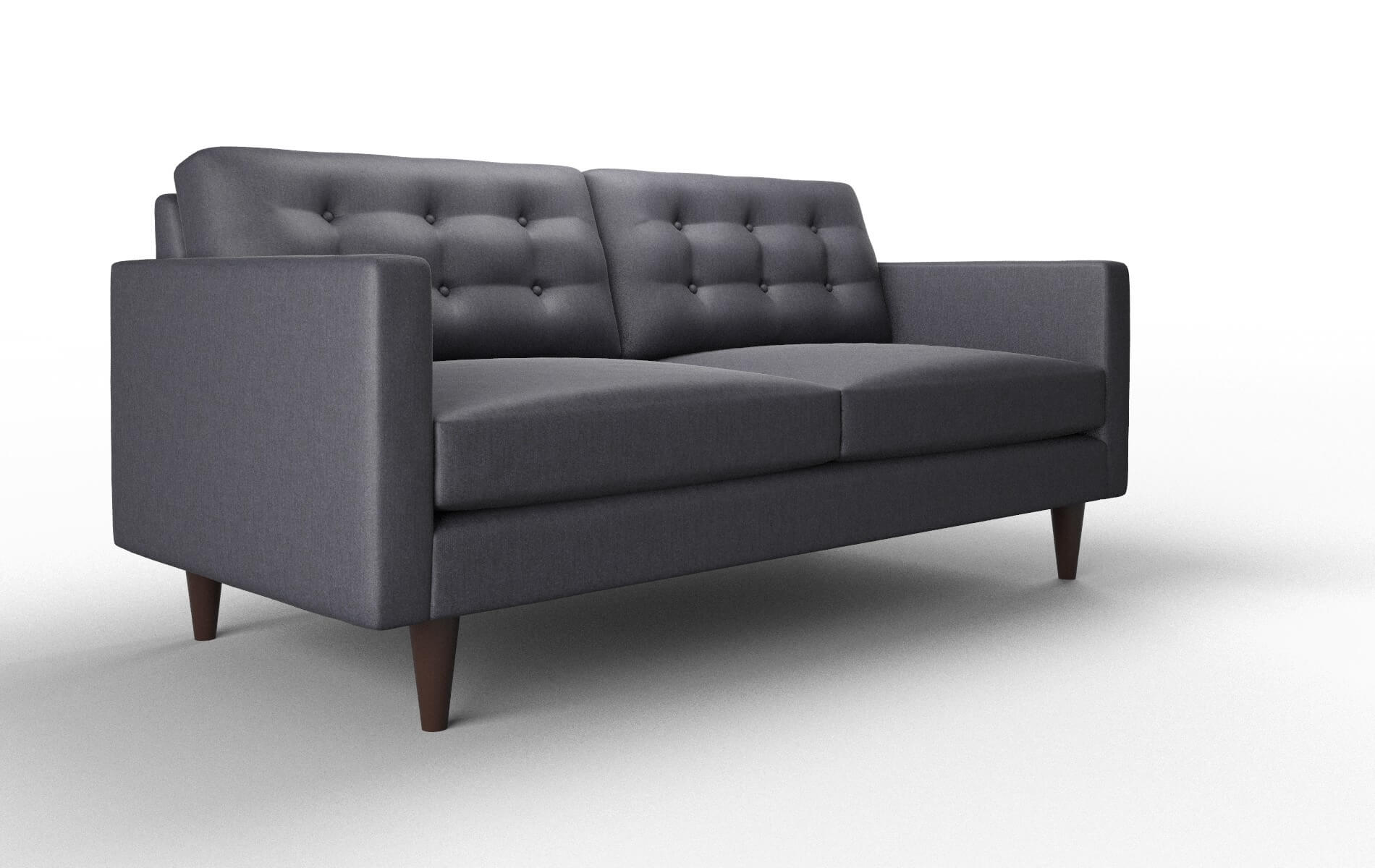 Turin Sasha Navy Sofa espresso legs 2